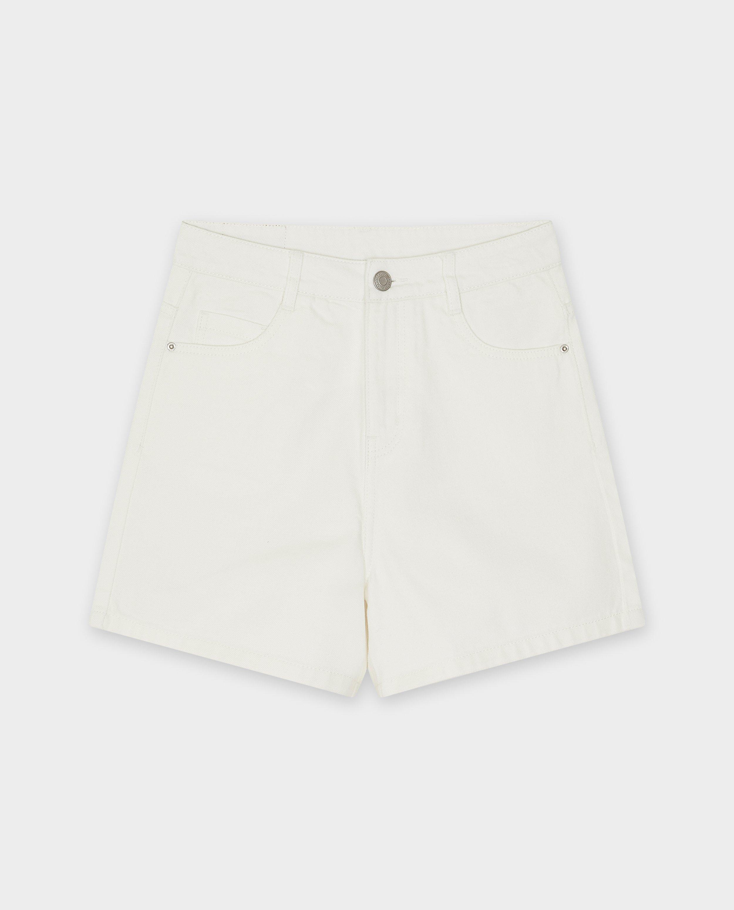 Shorten - Witte jeansshort