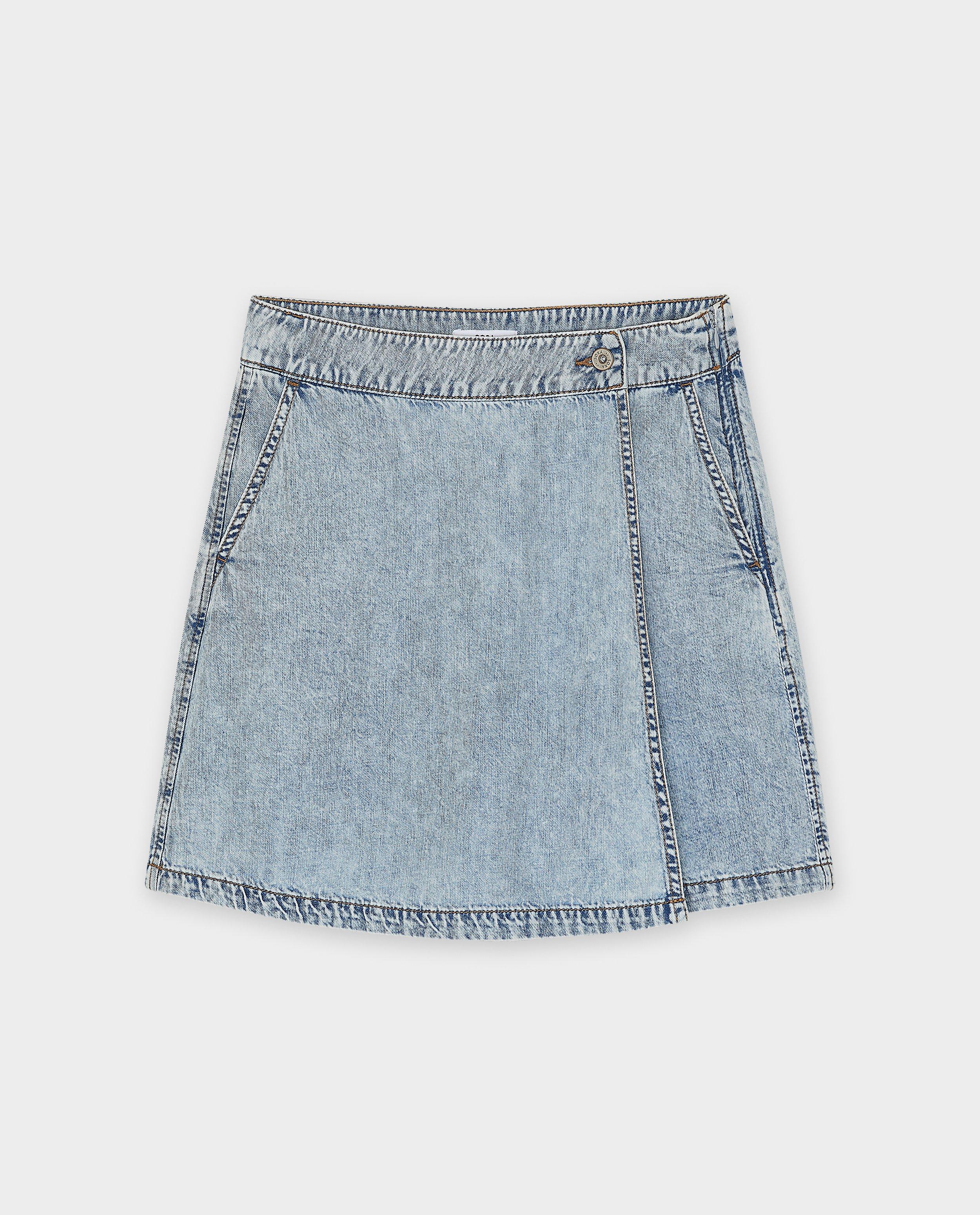 Shorten - Blauwe jeansskort