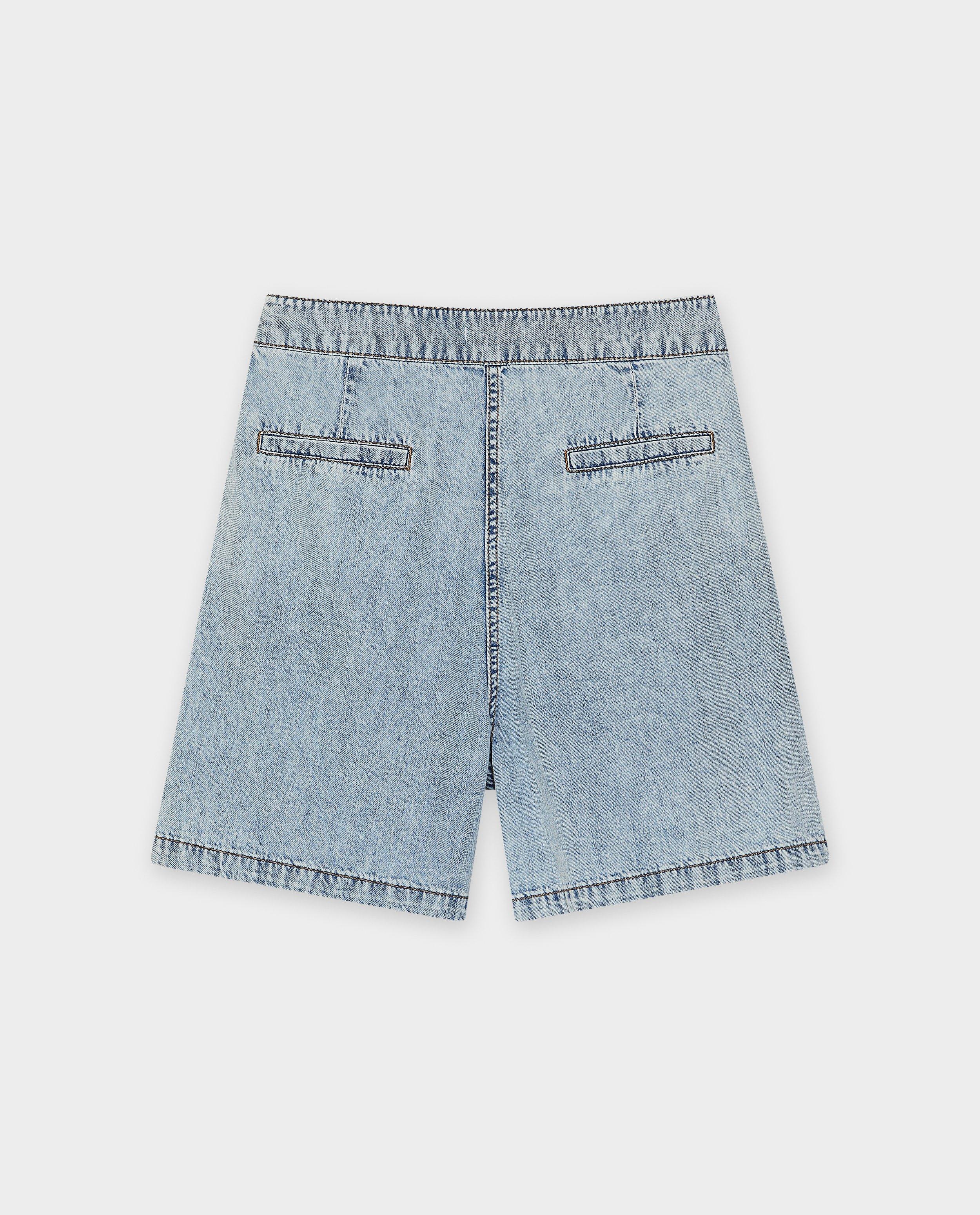 Shorten - Blauwe jeansskort