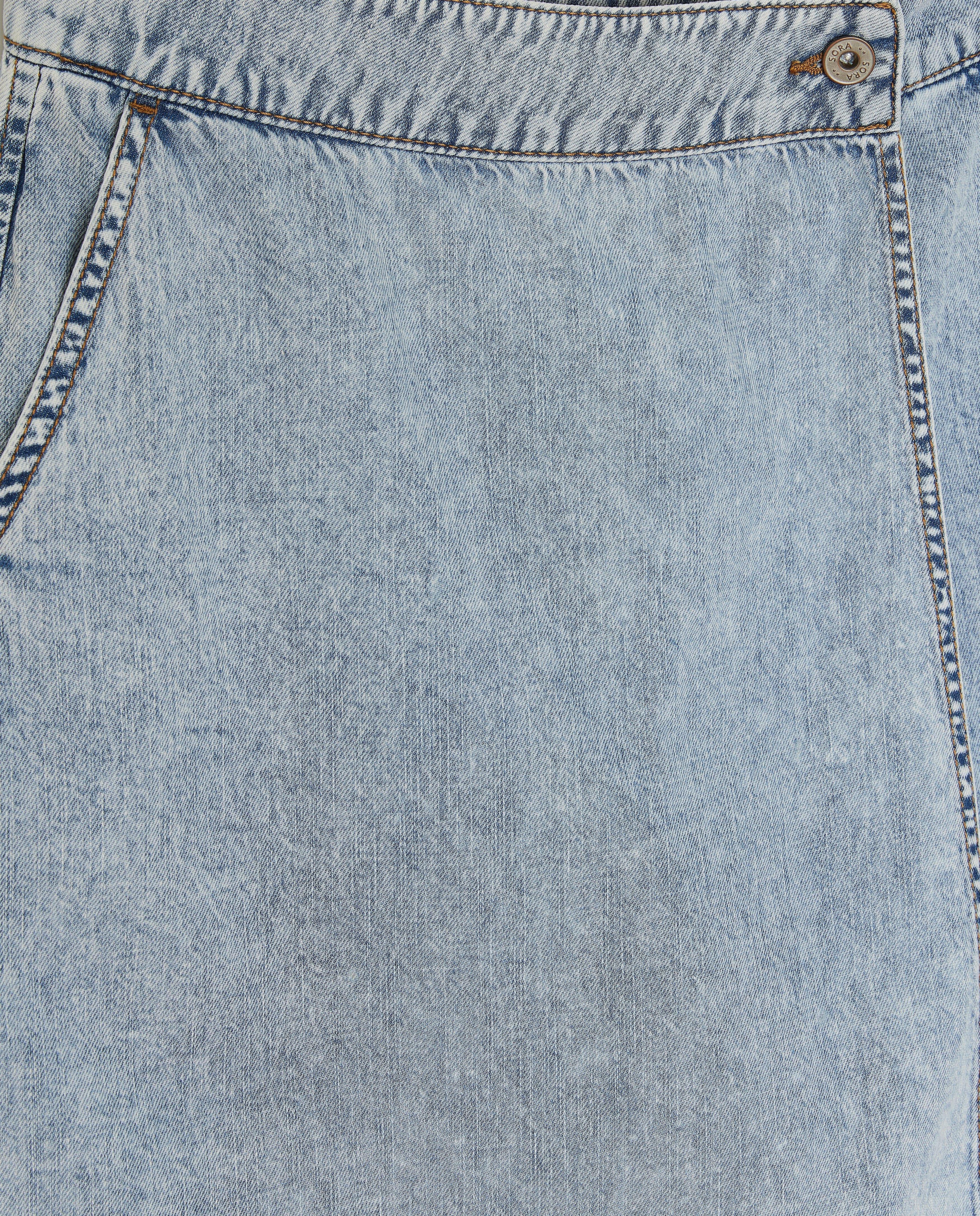 Shorten - Blauwe jeansskort