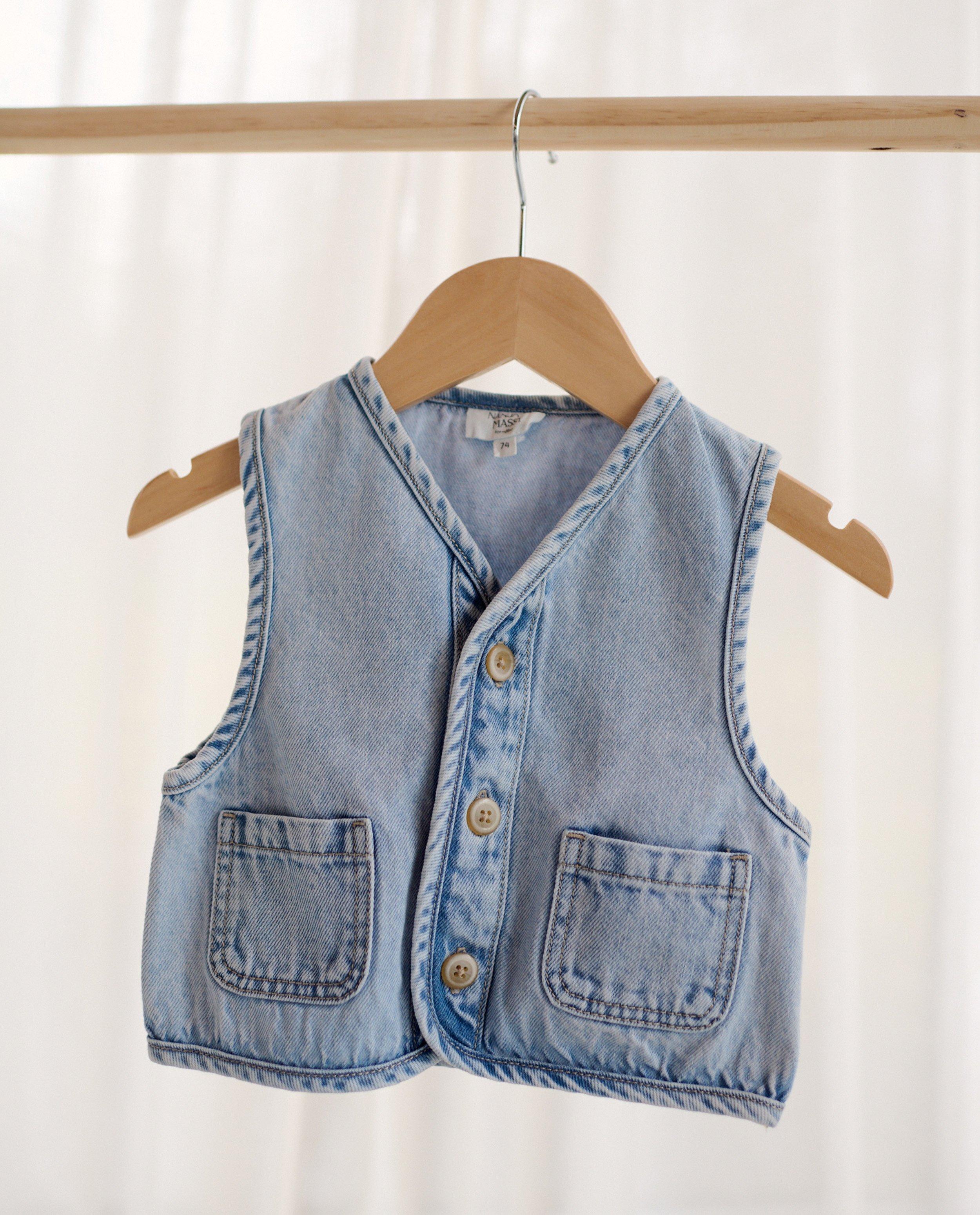 Gilet van jeans, baby - null - Nanja Massy