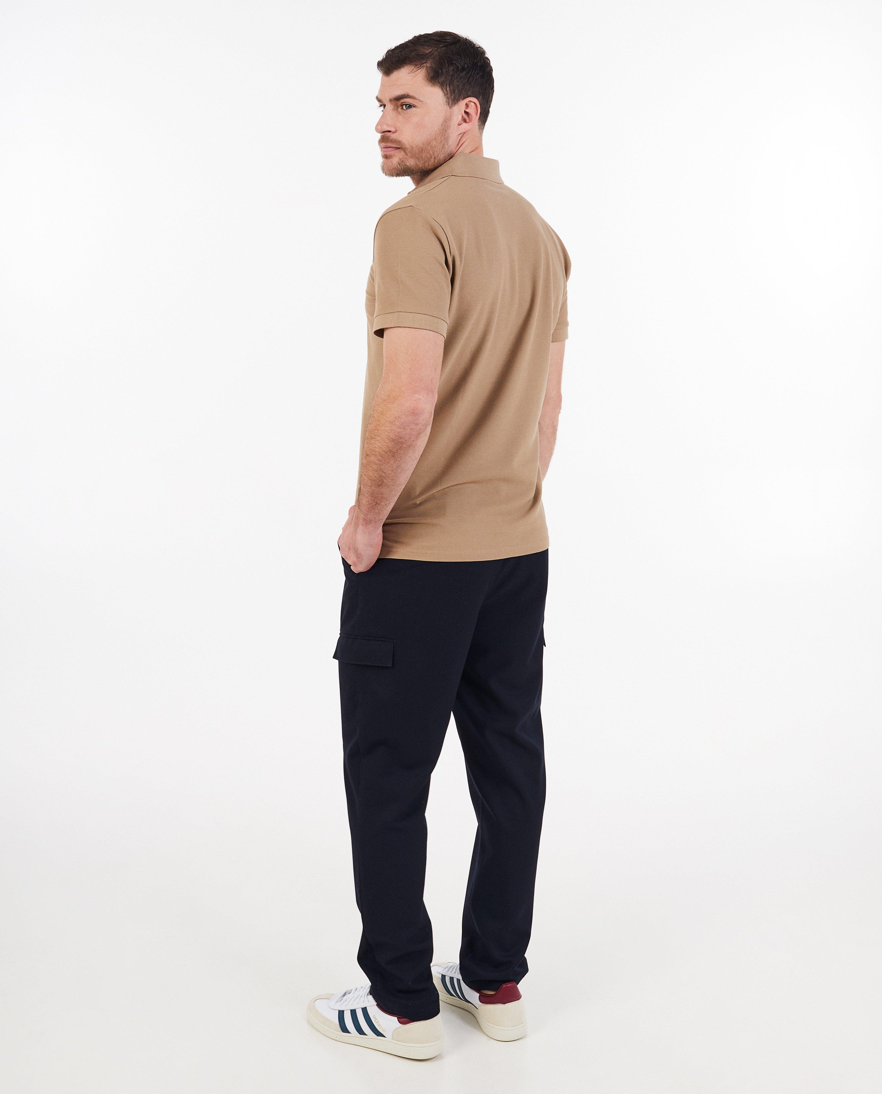 Polo brun, regular fit - D&eacute;tails du produit - brun clair - image num&eacute;ro 3
