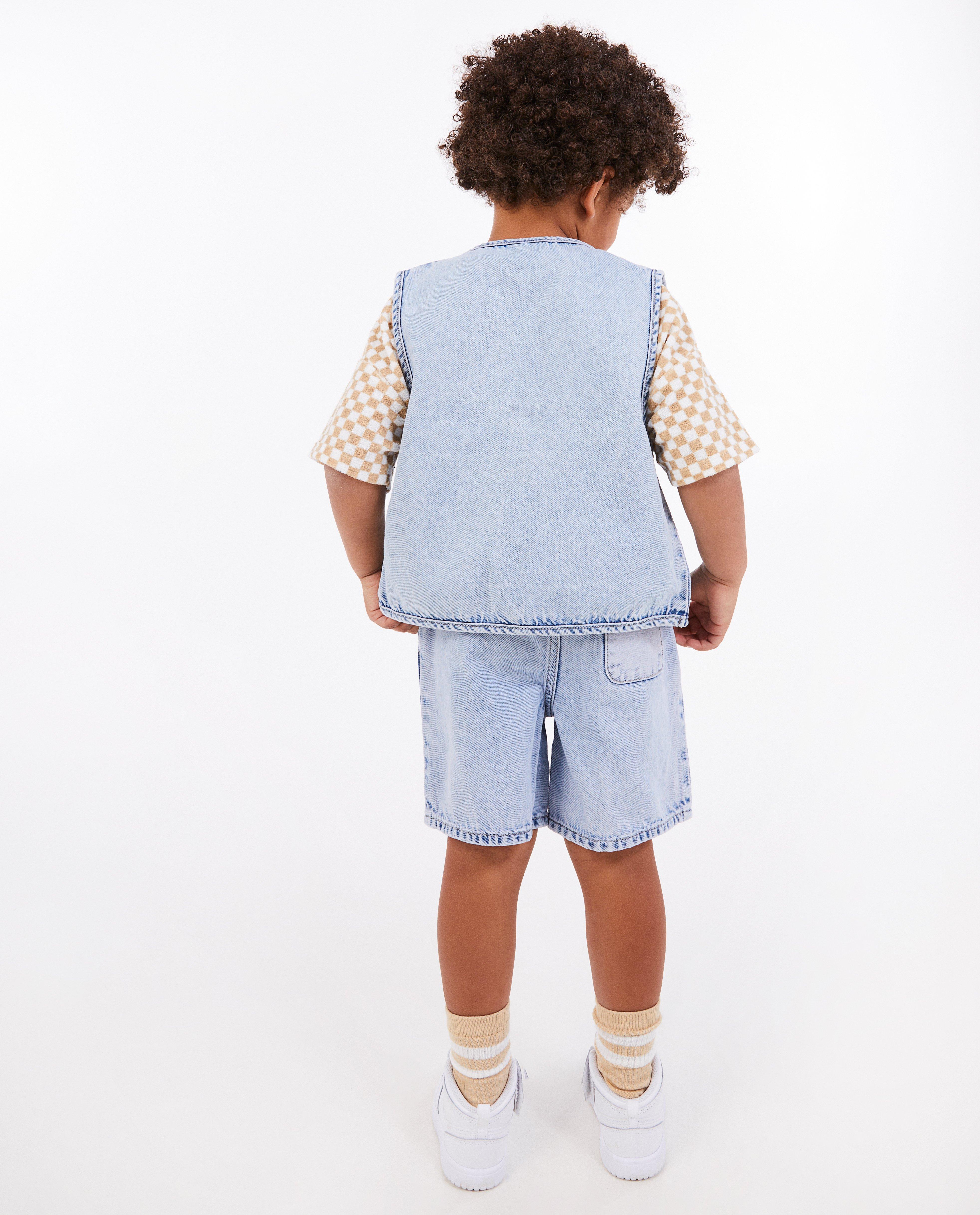 Shorts - Short bleu en jeans, 2-7 ans