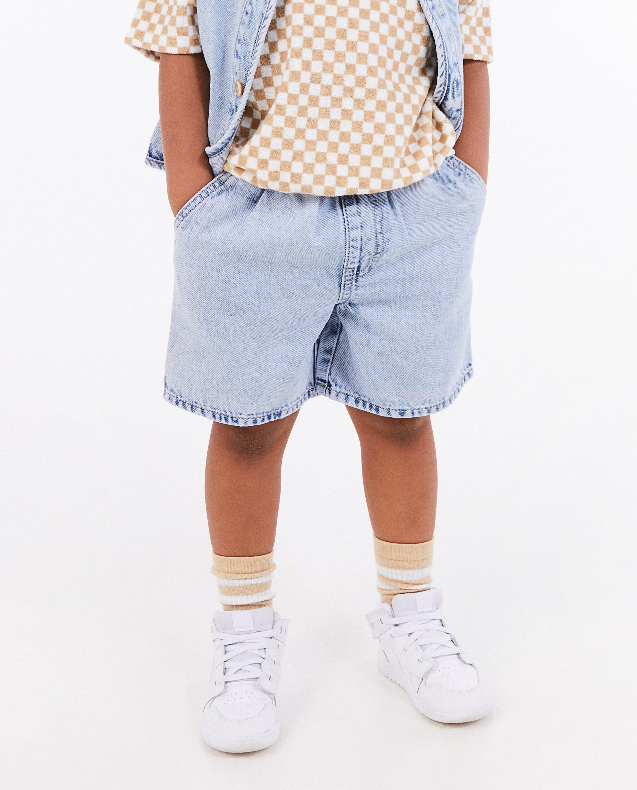 Shorts - Short bleu en jeans, 2-7 ans