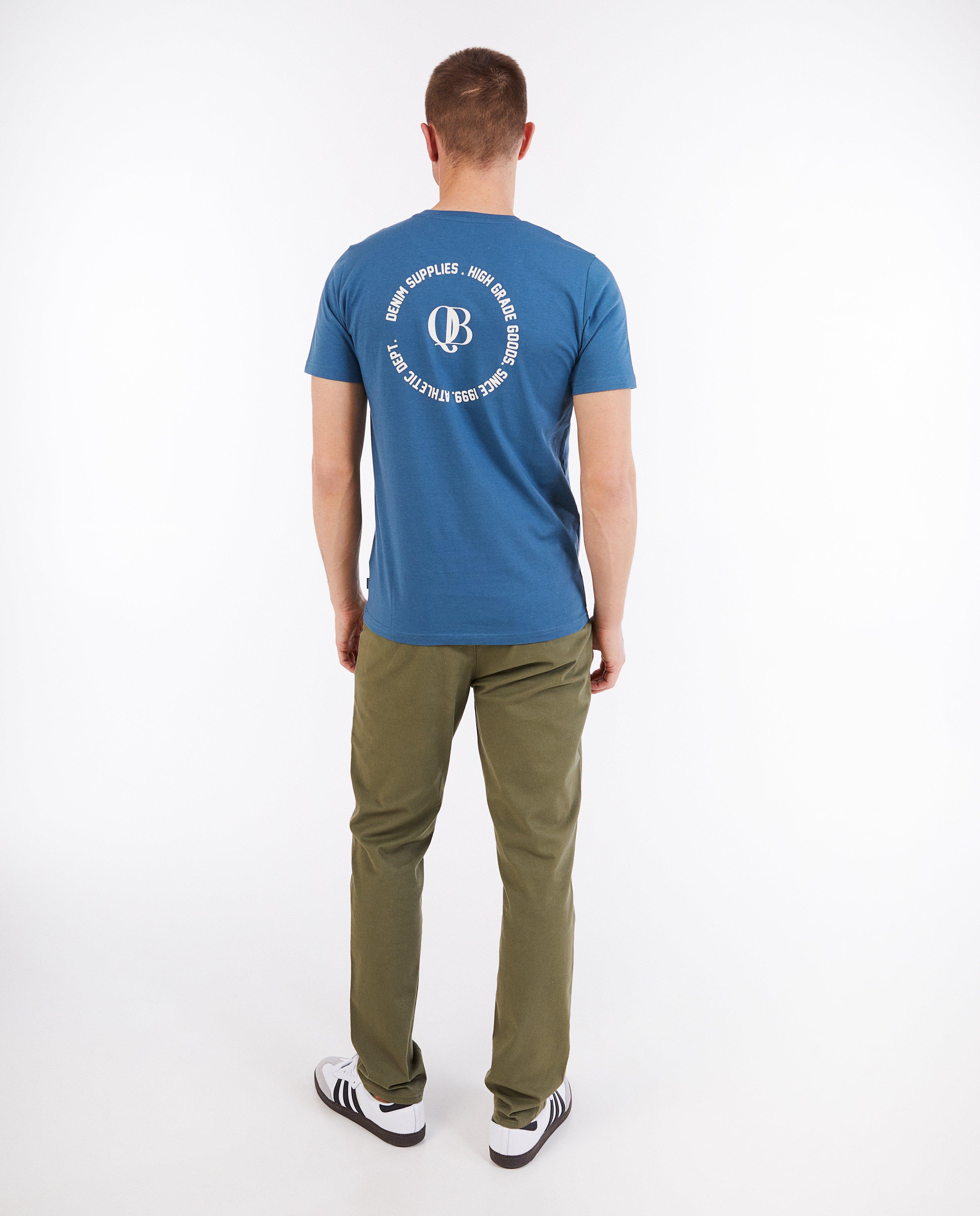 T-shirts - T-shirt met opschrift, slim fit