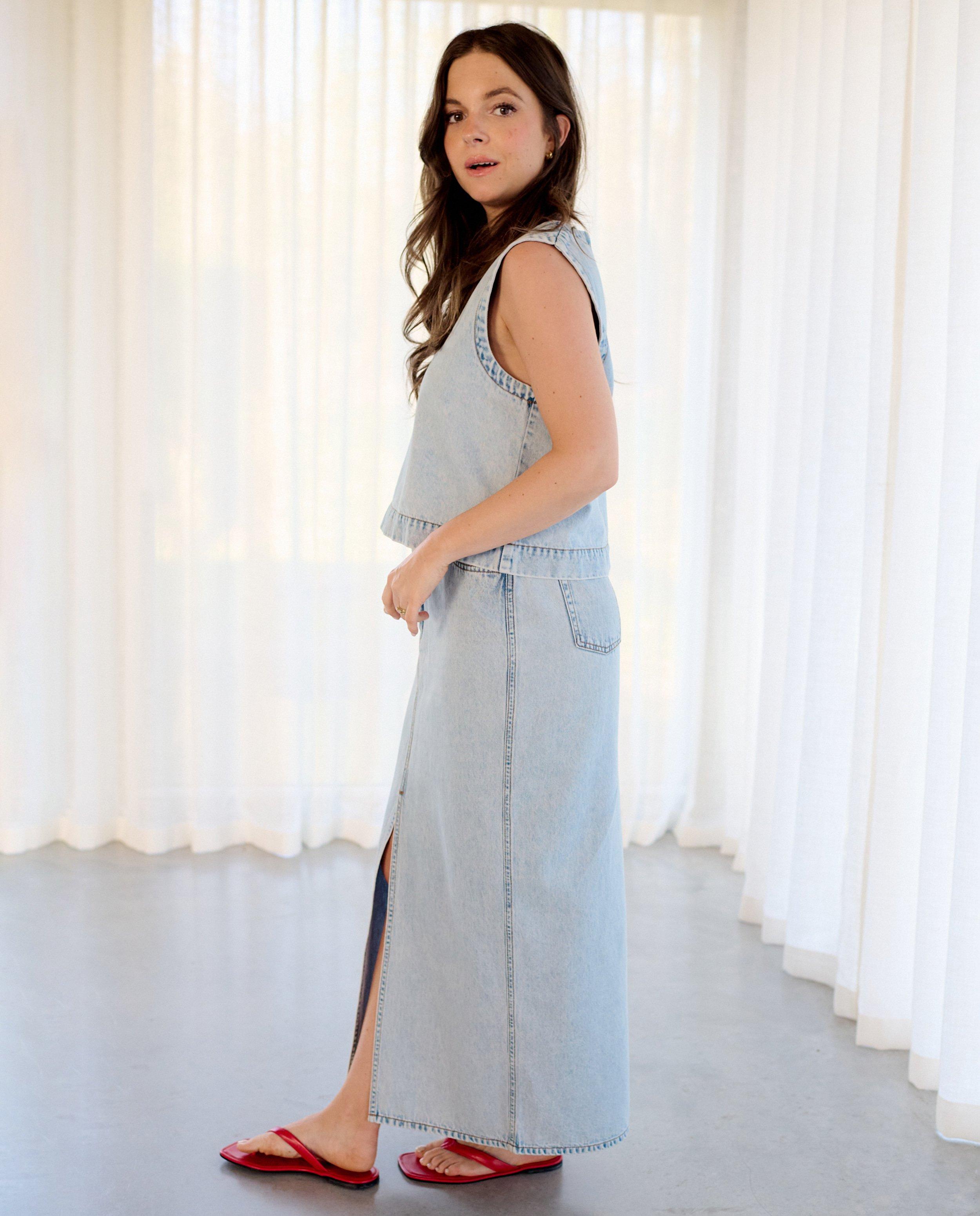 Rokken - Blauwe jeansrok