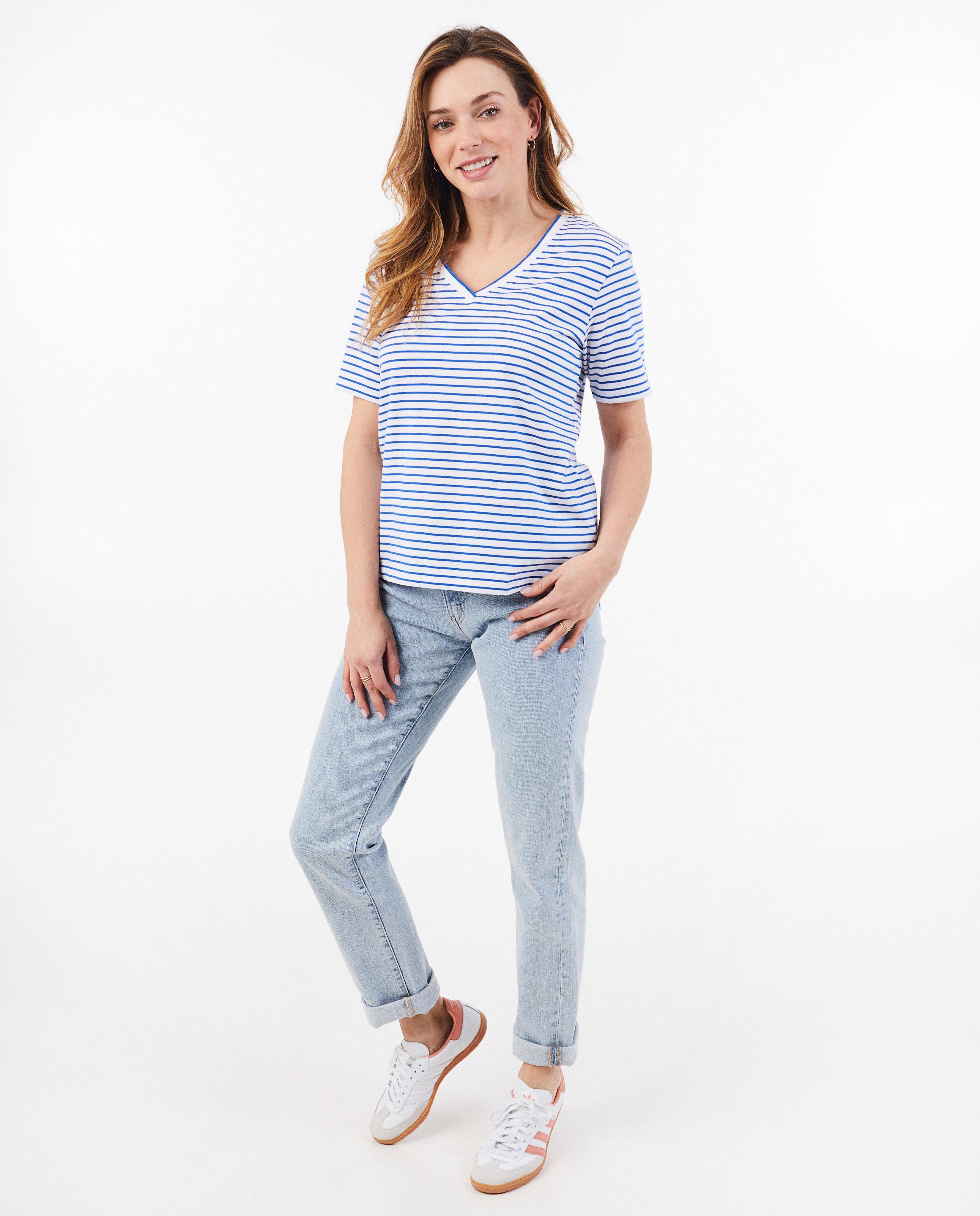 T-shirts - T-shirt met strepen