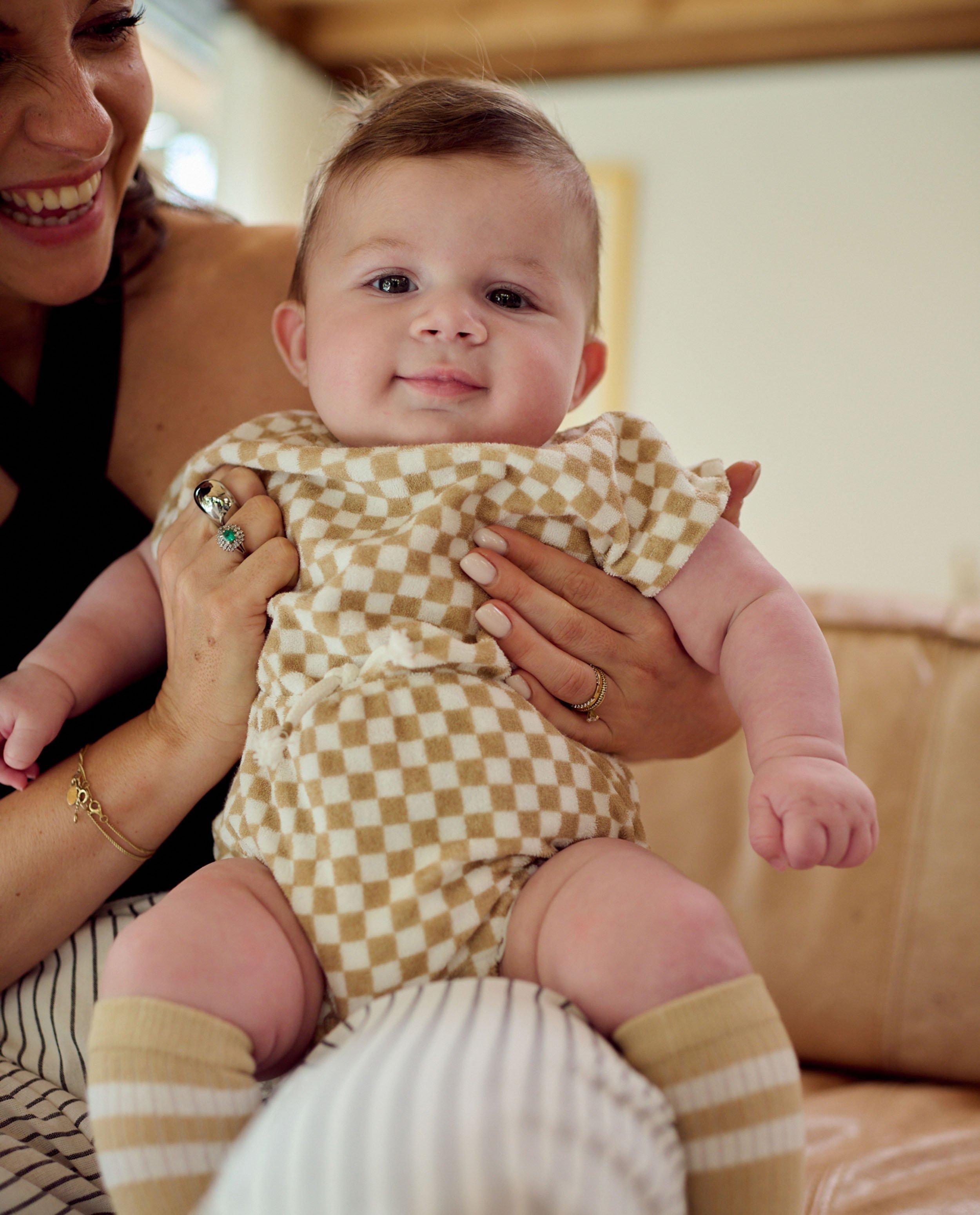 Unisex kruippakje van badstof, baby - Product Detail - wit - afbeelding nummer 1