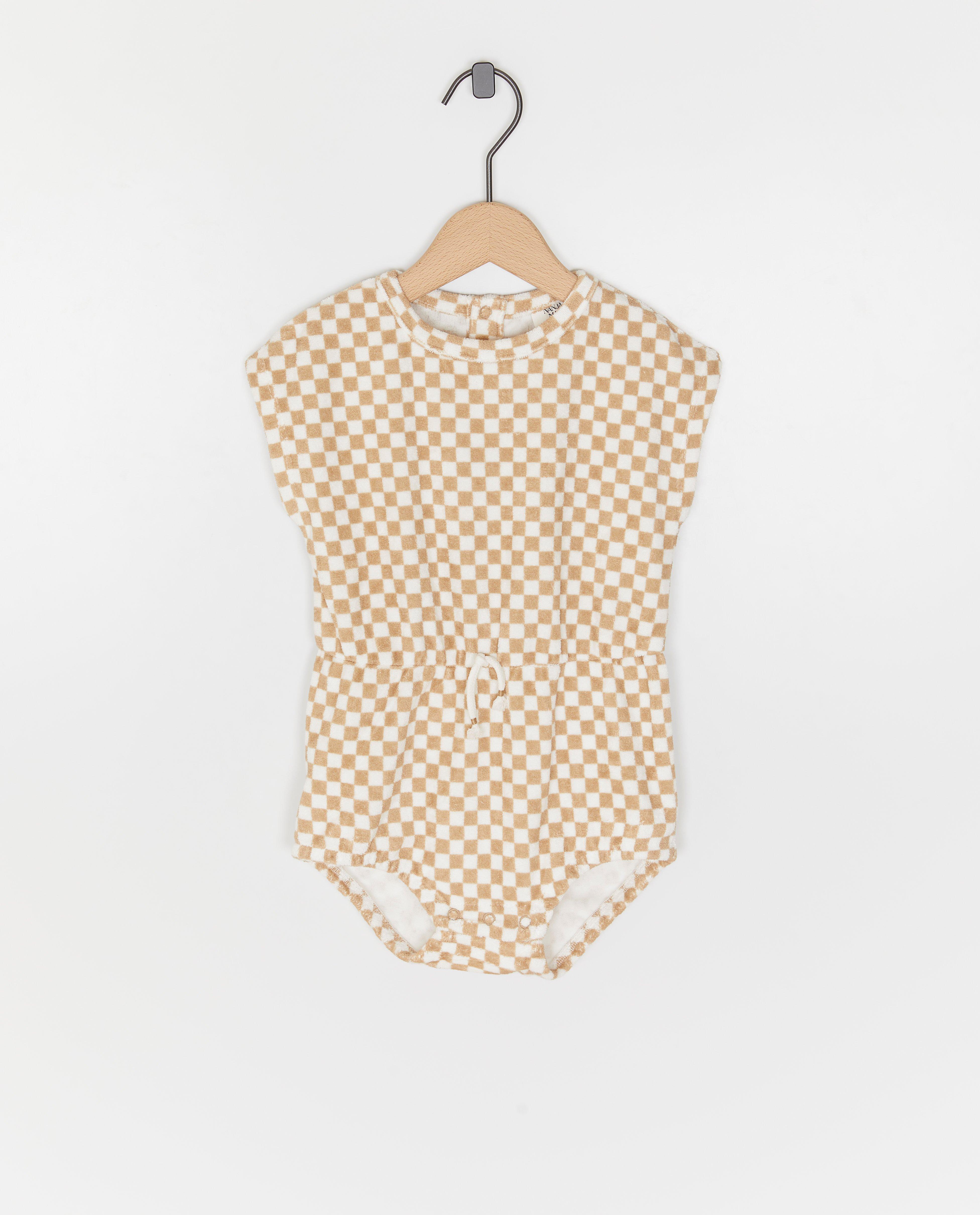 Unisex kruippakje van badstof, baby - Product Detail - wit - afbeelding nummer 3