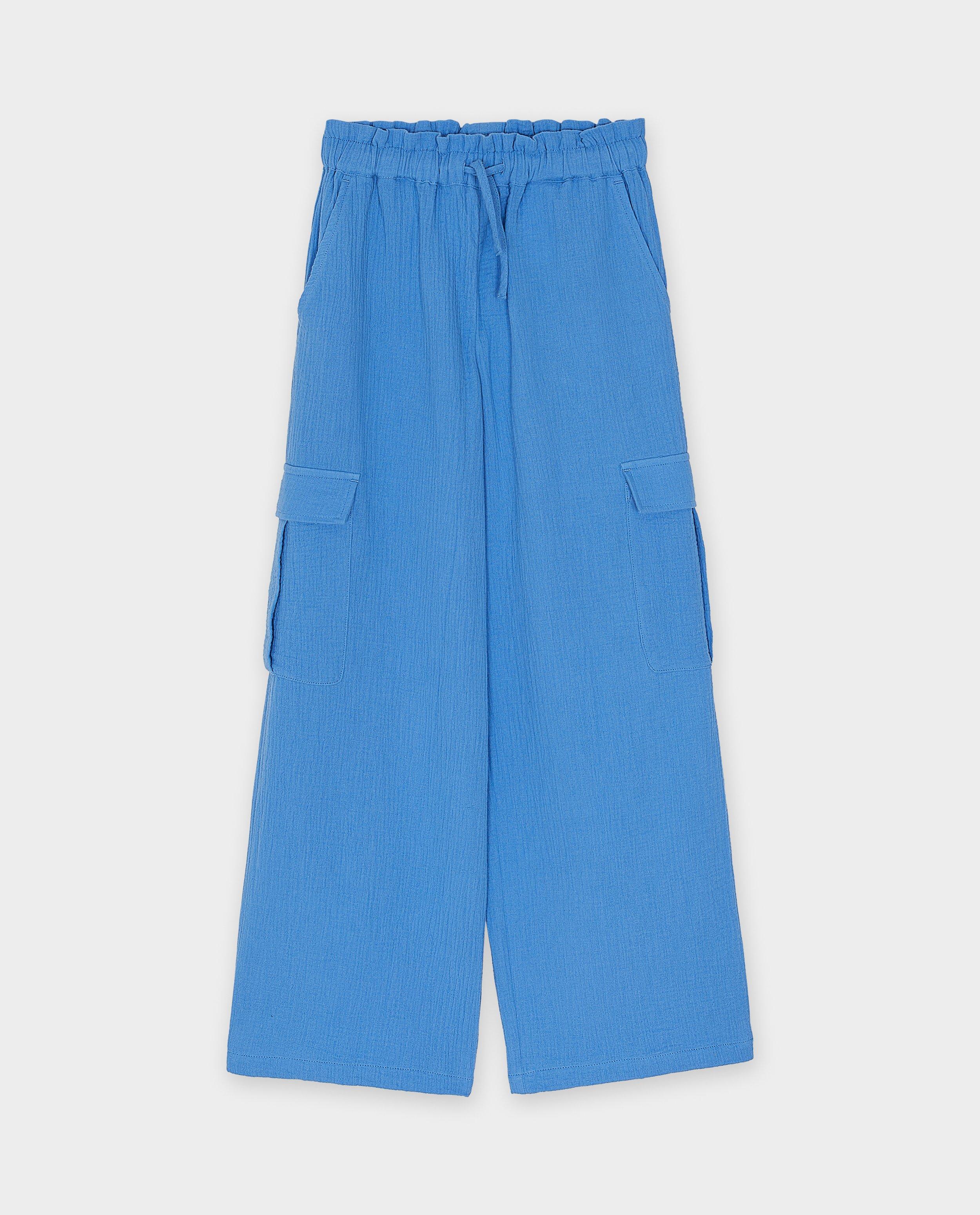 Broek van tetra, cargo fit - Product Detail - blauw - afbeelding nummer 4