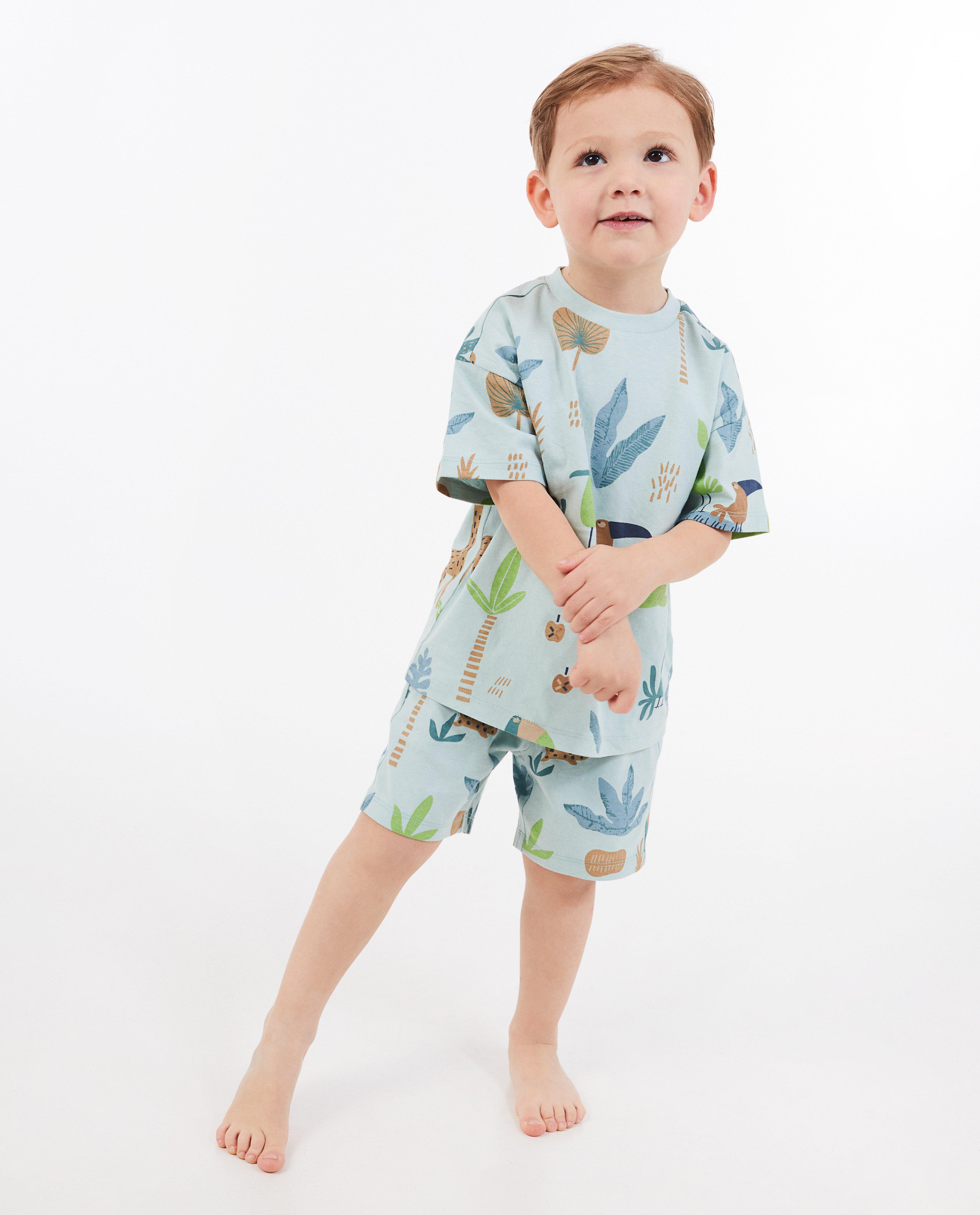 Pyjama met dierenprint - Product Detail - khaki - afbeelding nummer 1