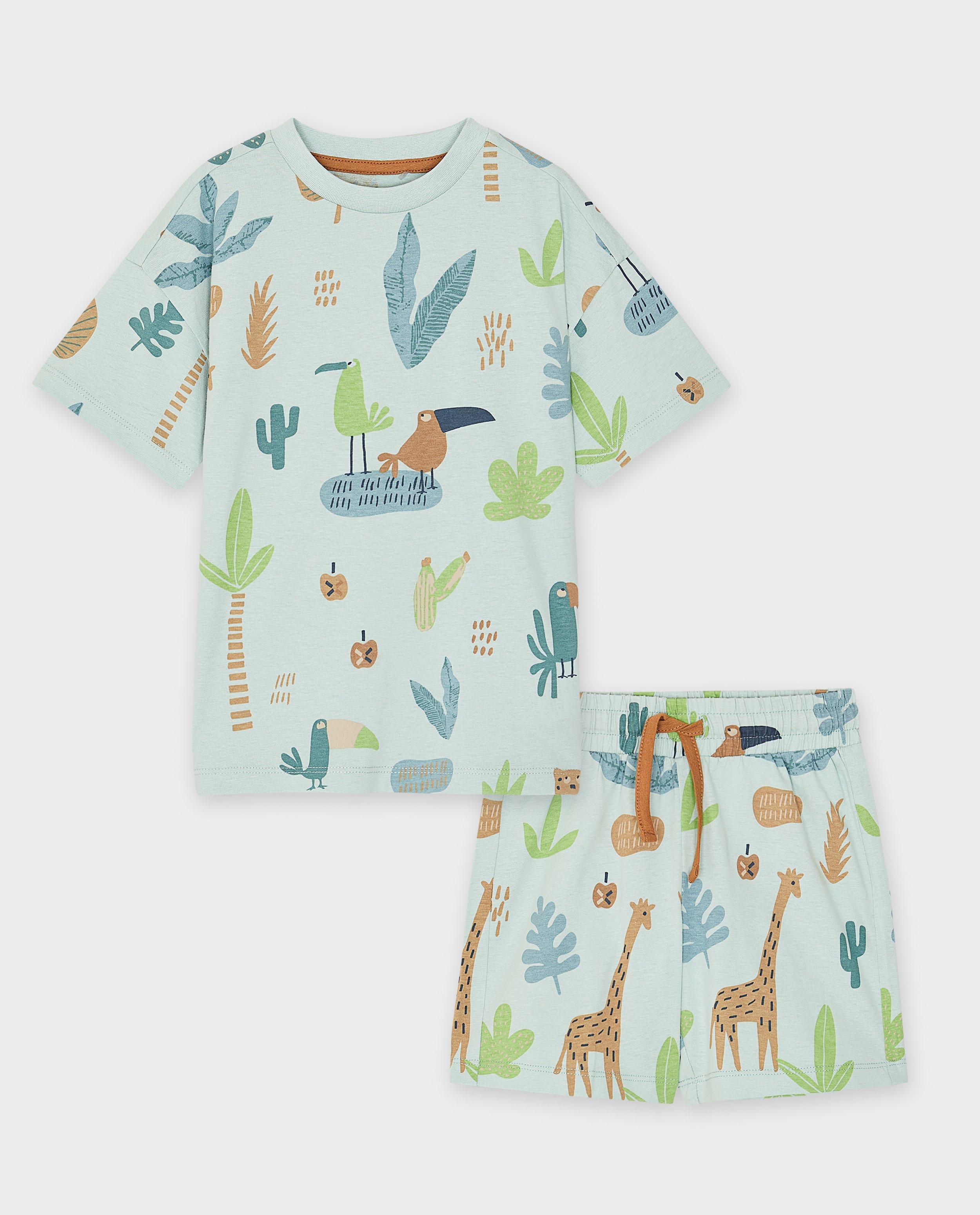 Pyjama met dierenprint - Product Detail - khaki - afbeelding nummer 3