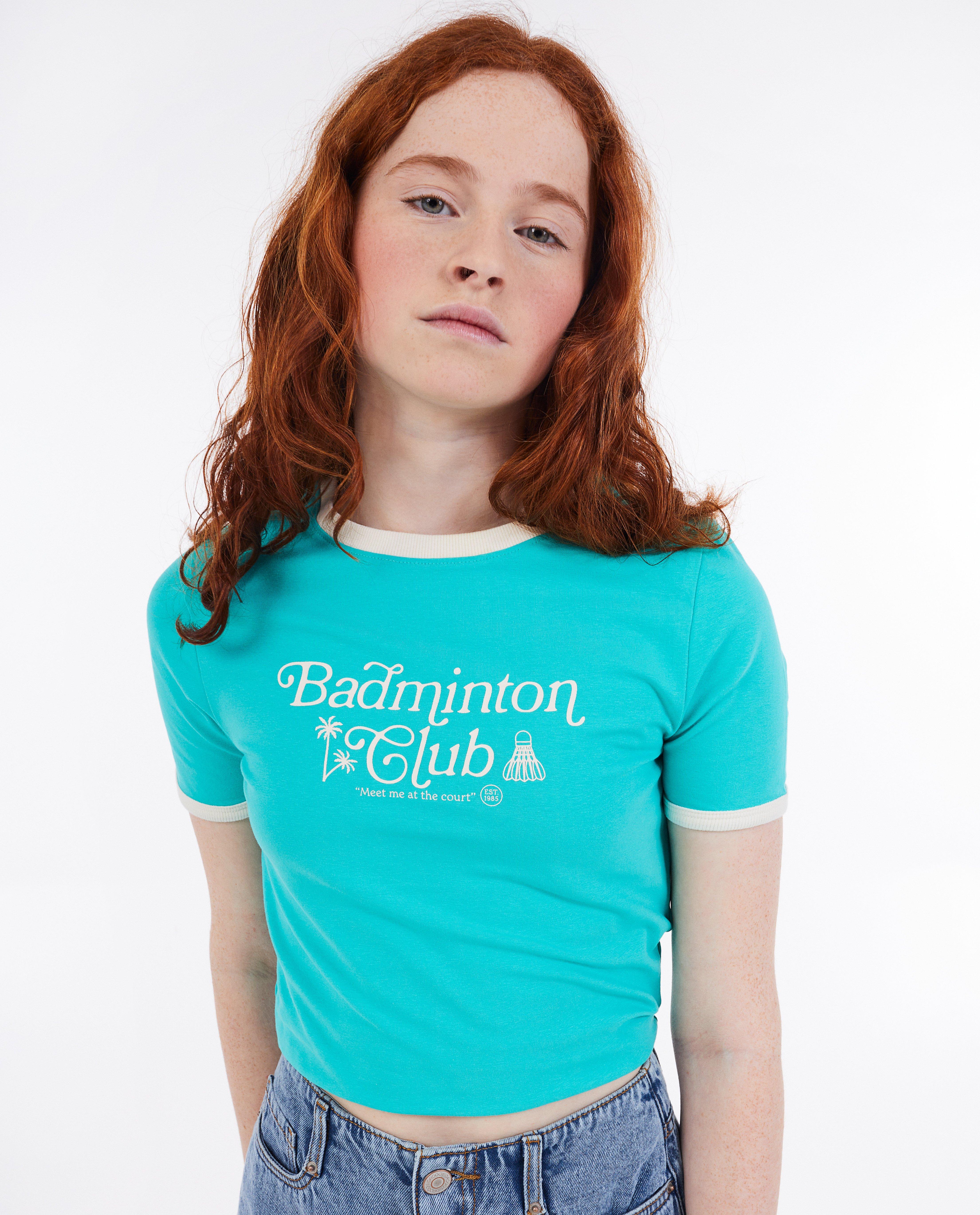 T-shirt met opschrift - null - Groggy