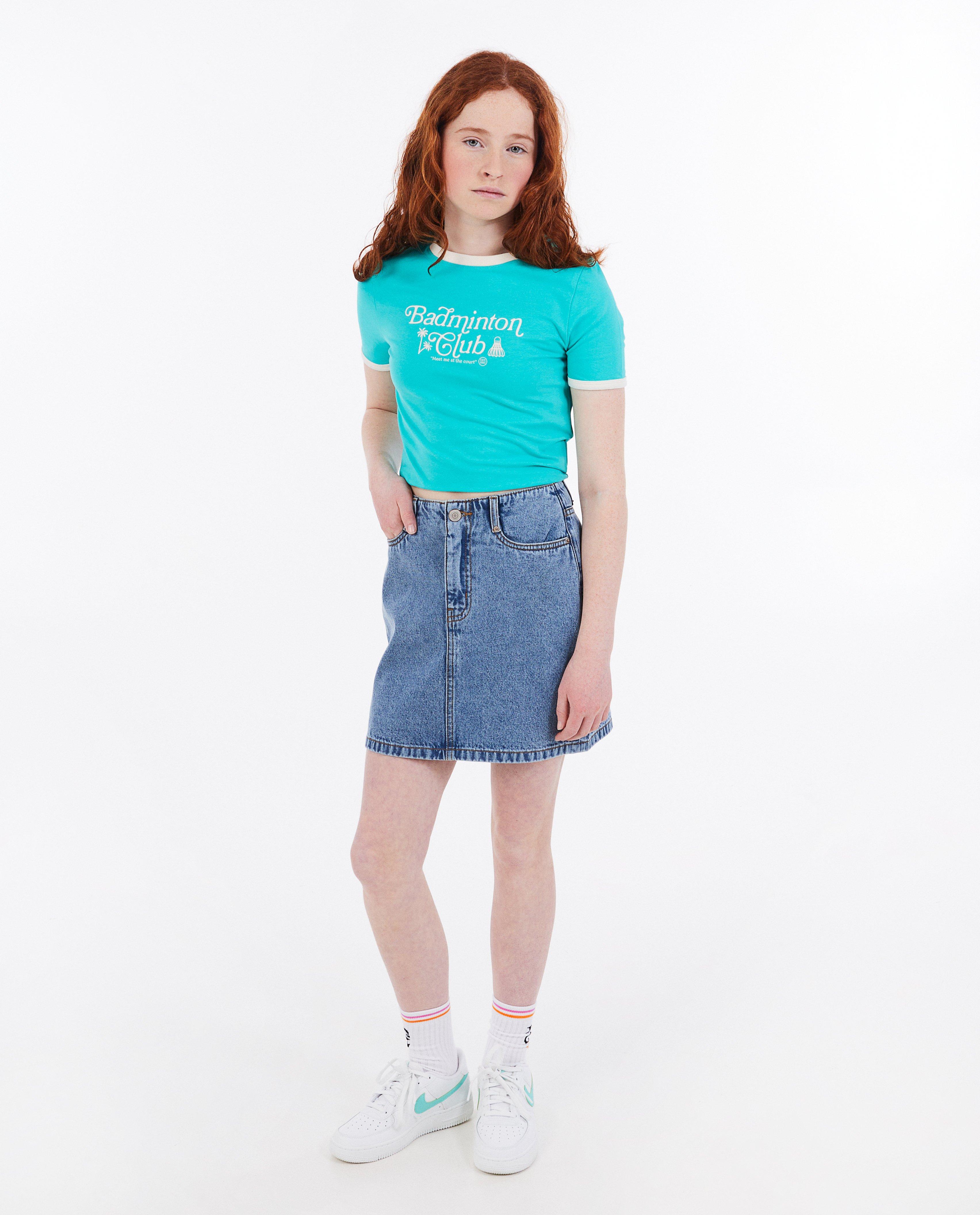 T-shirts - T-shirt met opschrift