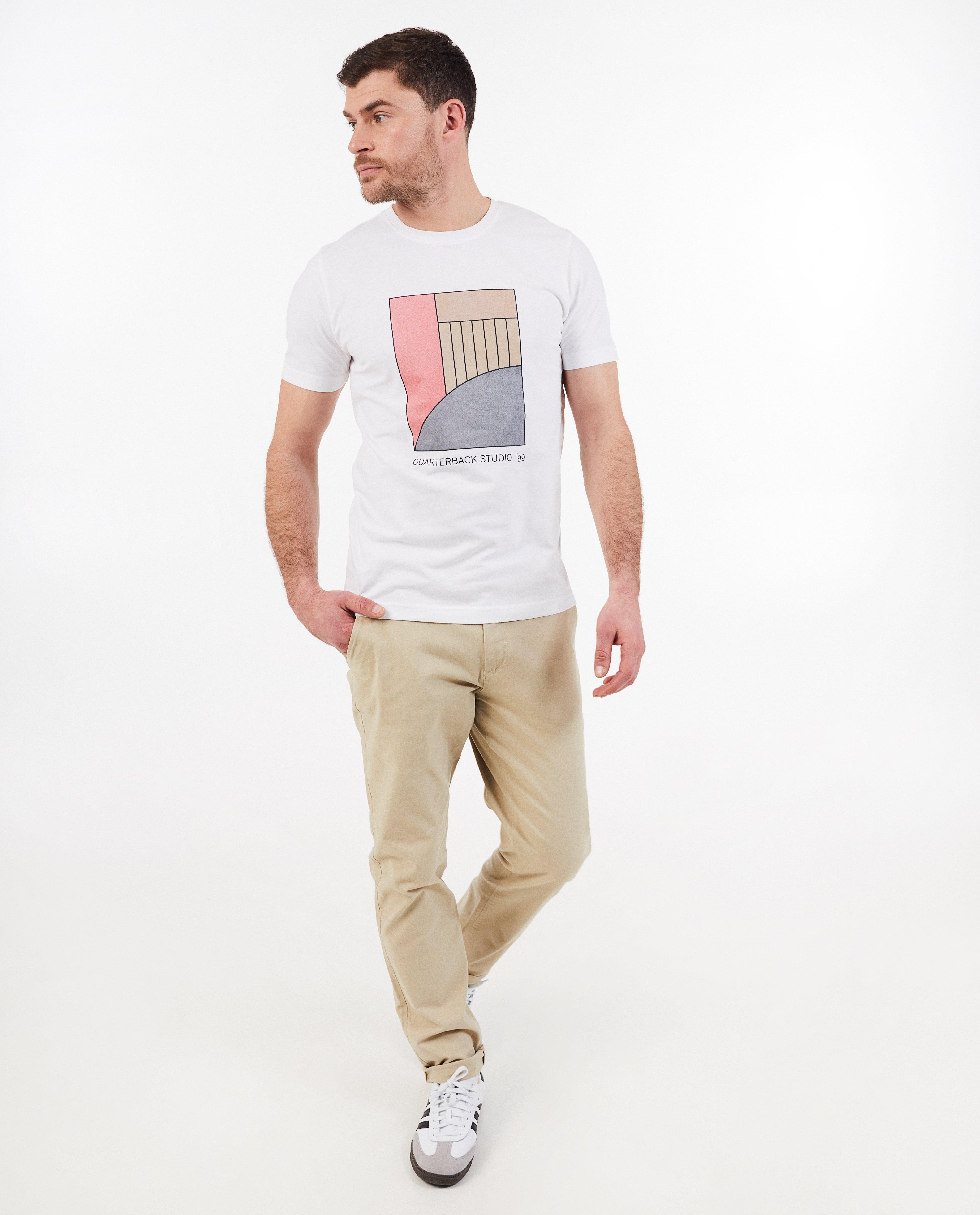 T-shirts - T-shirt met geometrische print