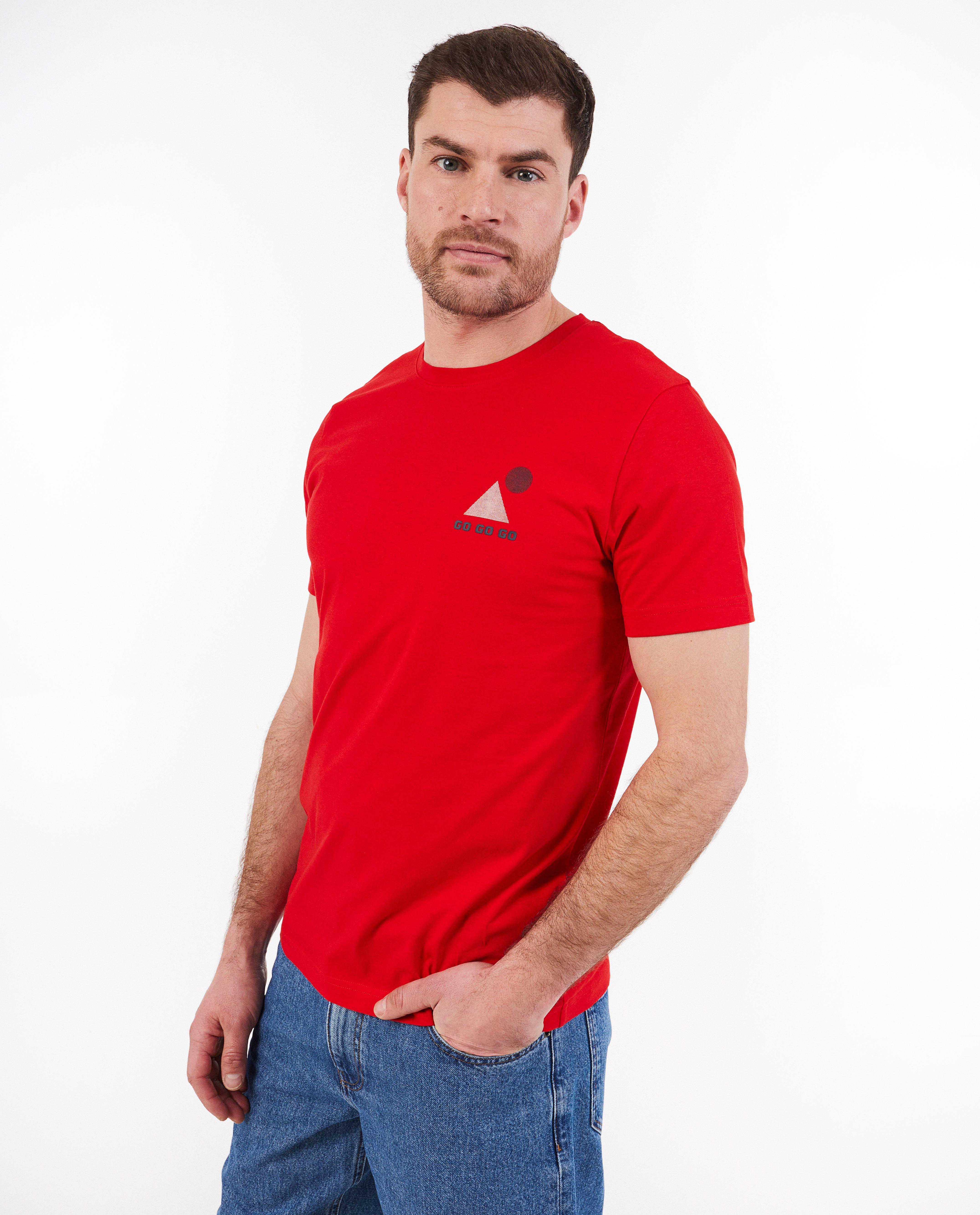 T-shirt met print - null - Quarterback