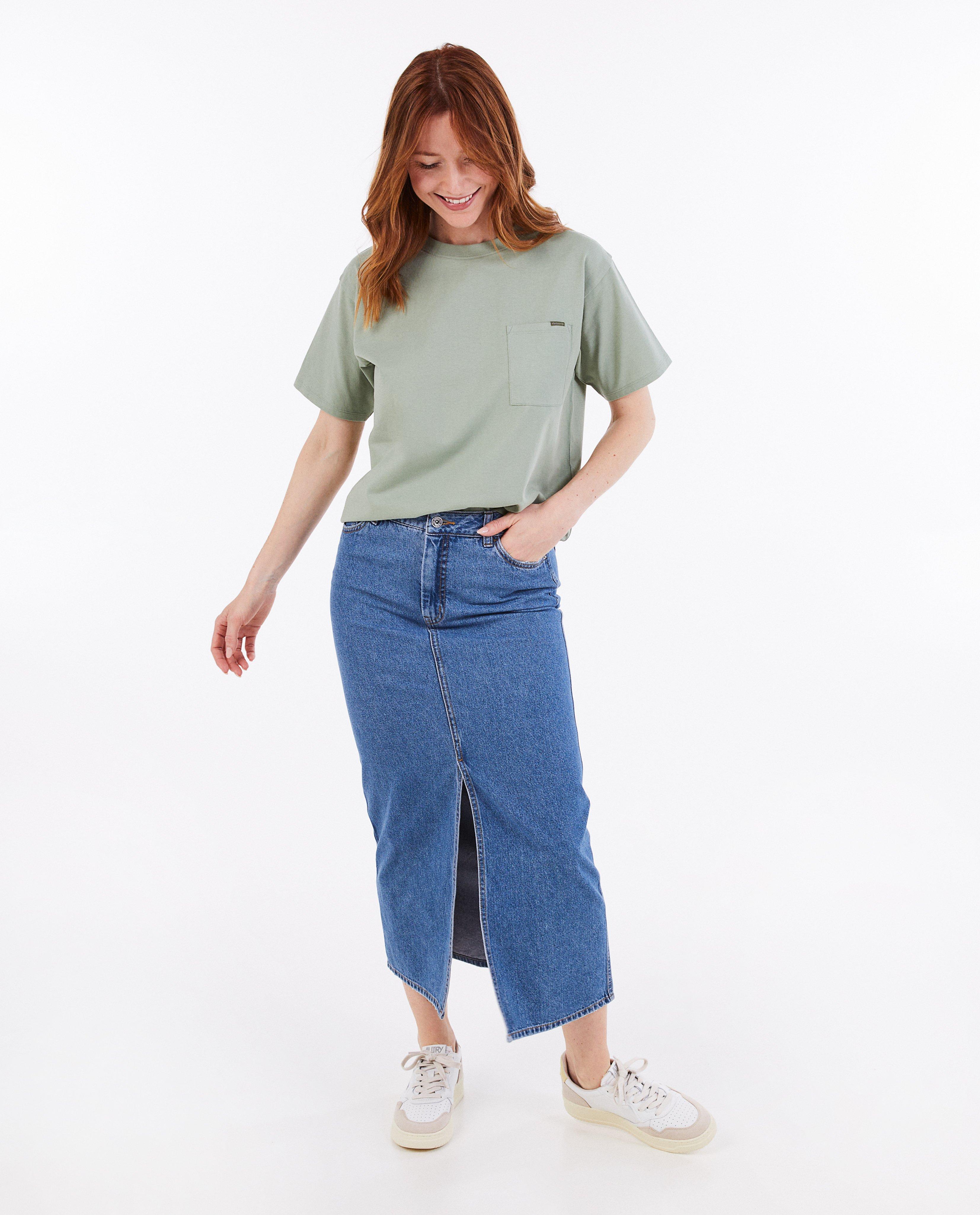 T-shirts - T-shirt met opschrift, dames
