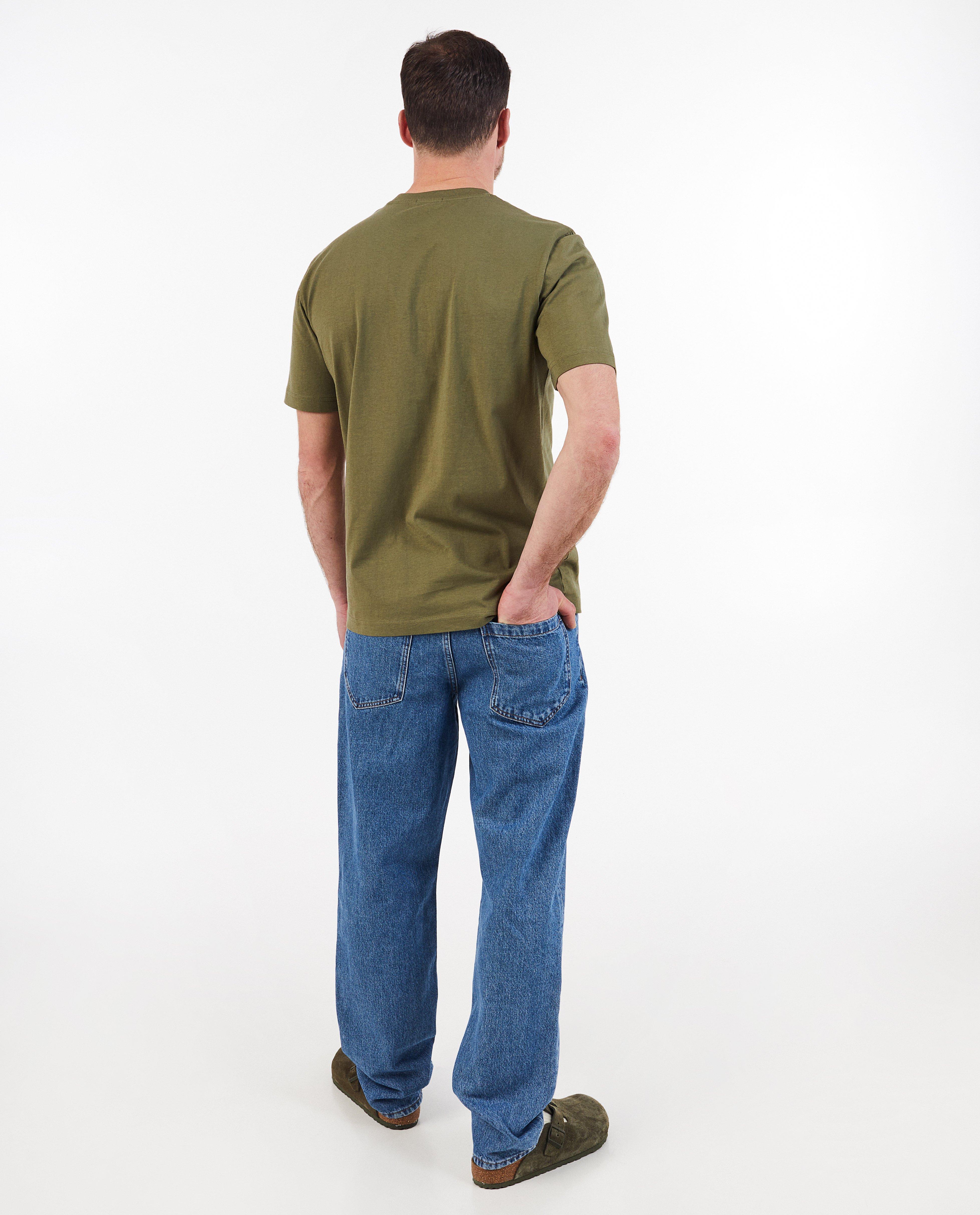 T-shirts - T-shirt met opschrift, heren