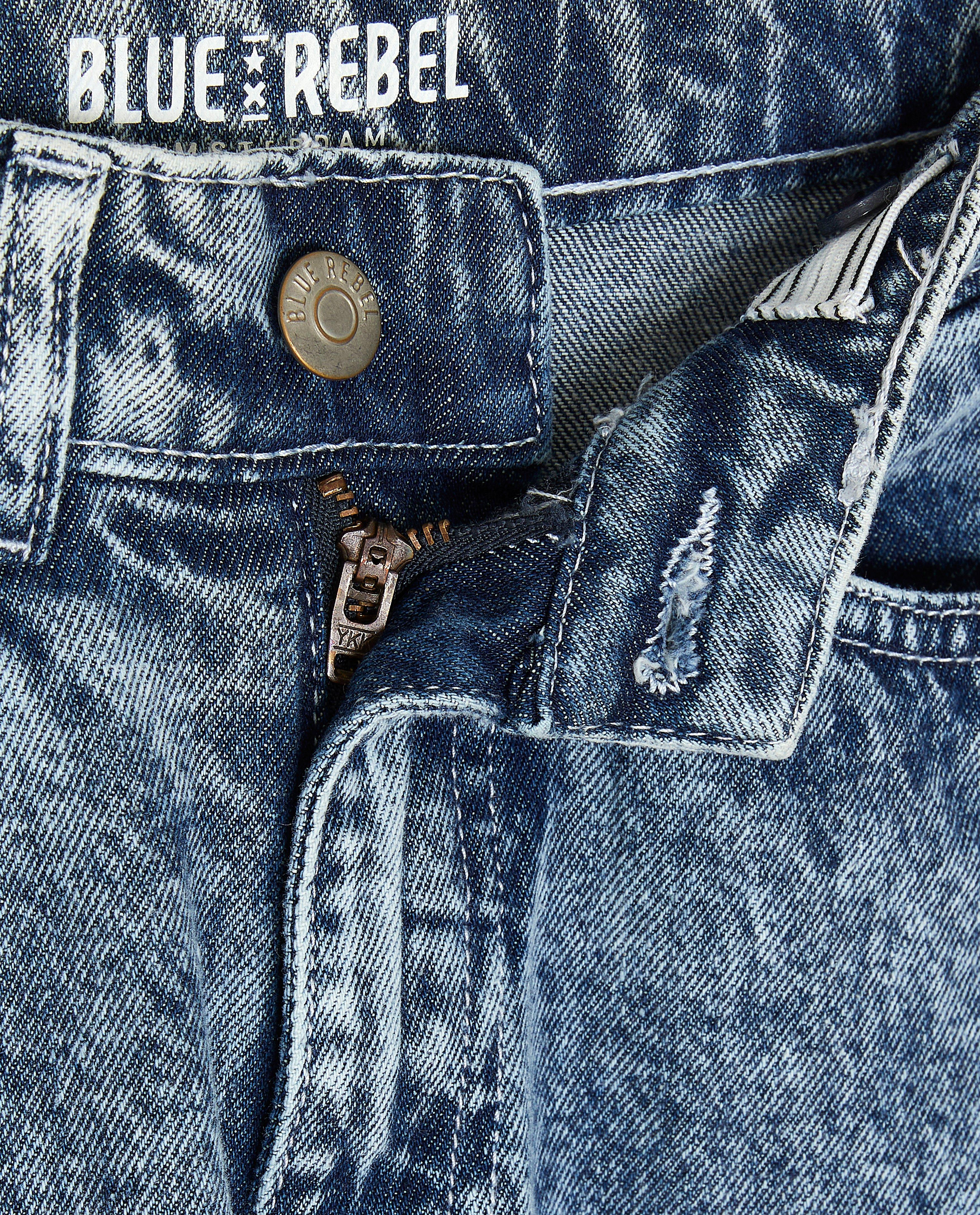 Blauwe jeans, wide fit - Product Detail - blauw - afbeelding nummer 3