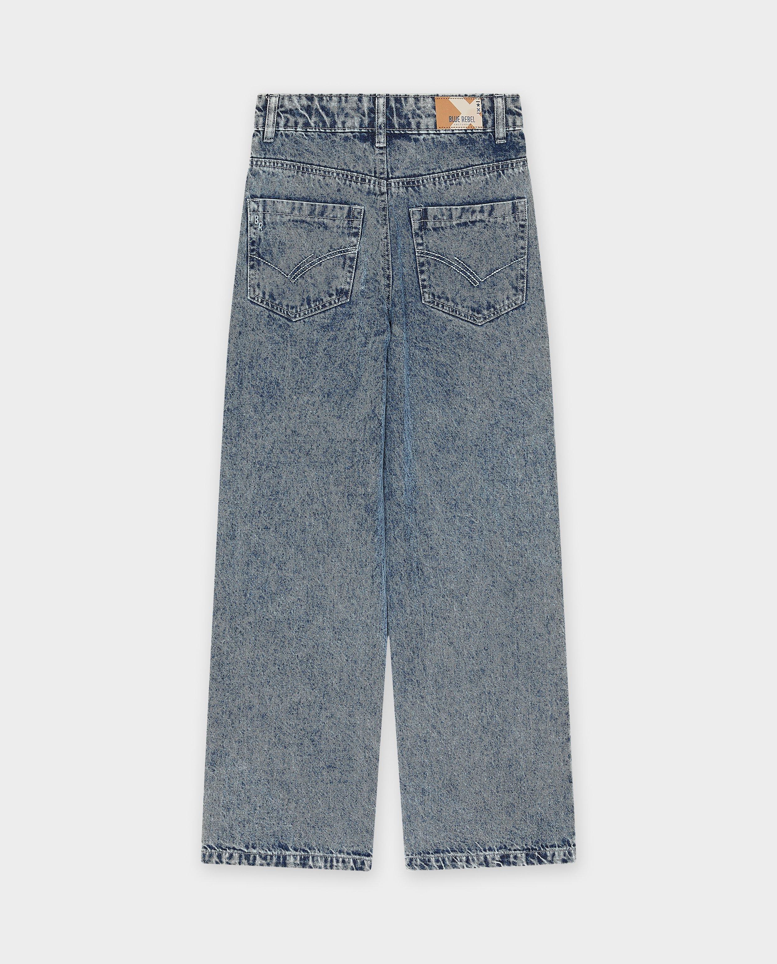 Blauwe jeans, wide fit - Product Detail - blauw - afbeelding nummer 2