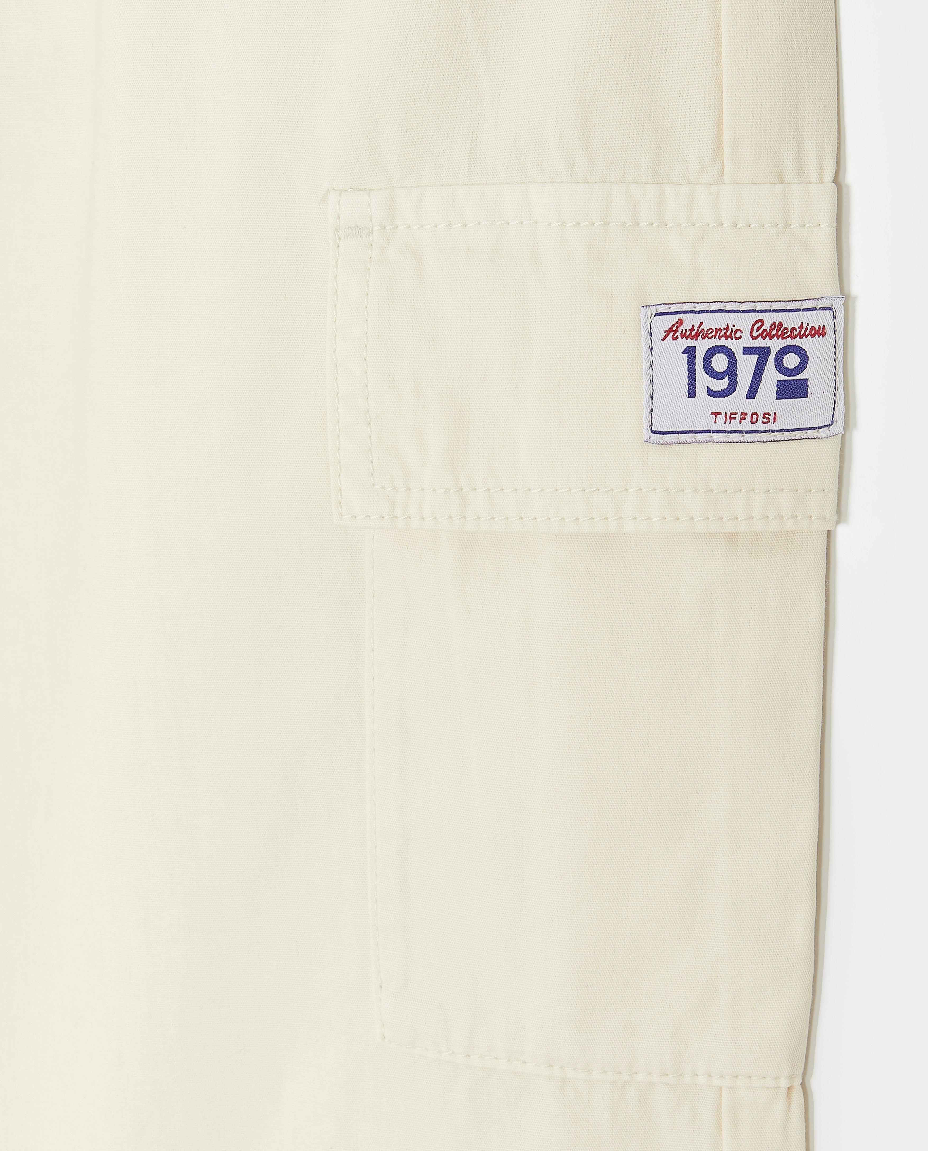 Broeken - Beige broek, cargo fit