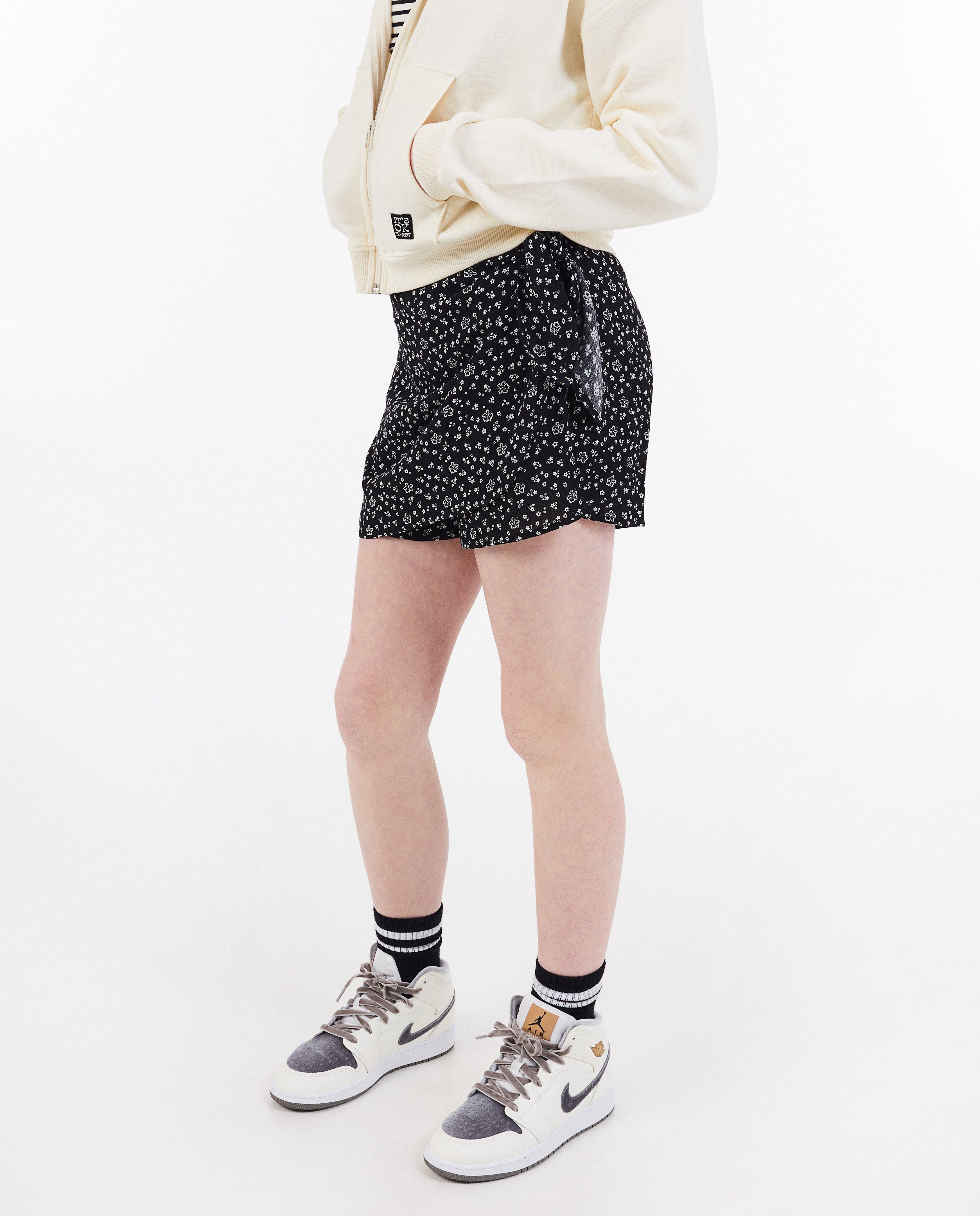 Shorten - Skort met bloemenprint