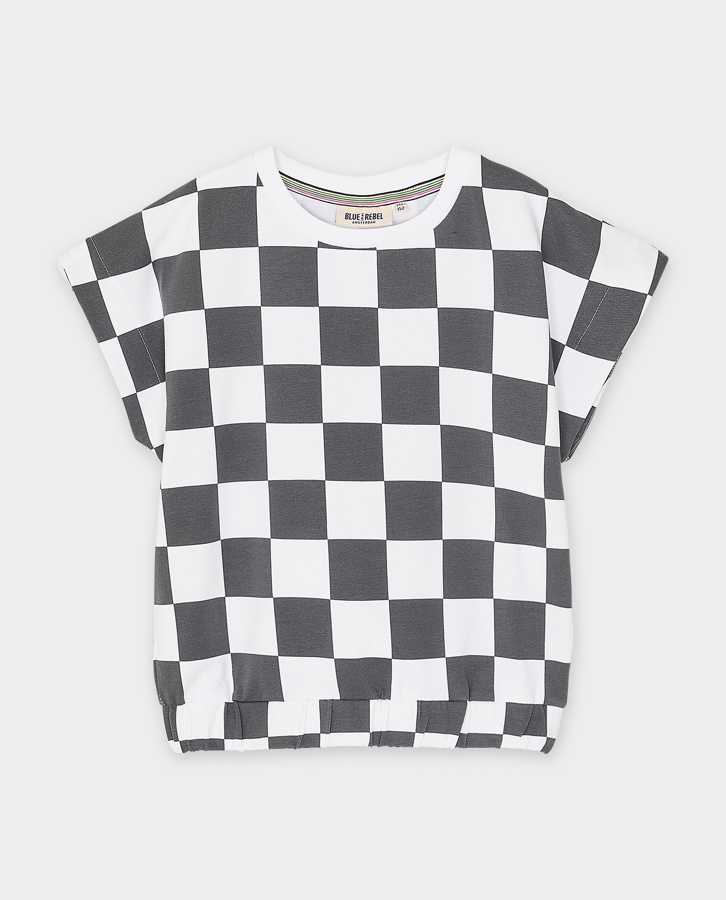 T-shirts - T-shirt met ruiten