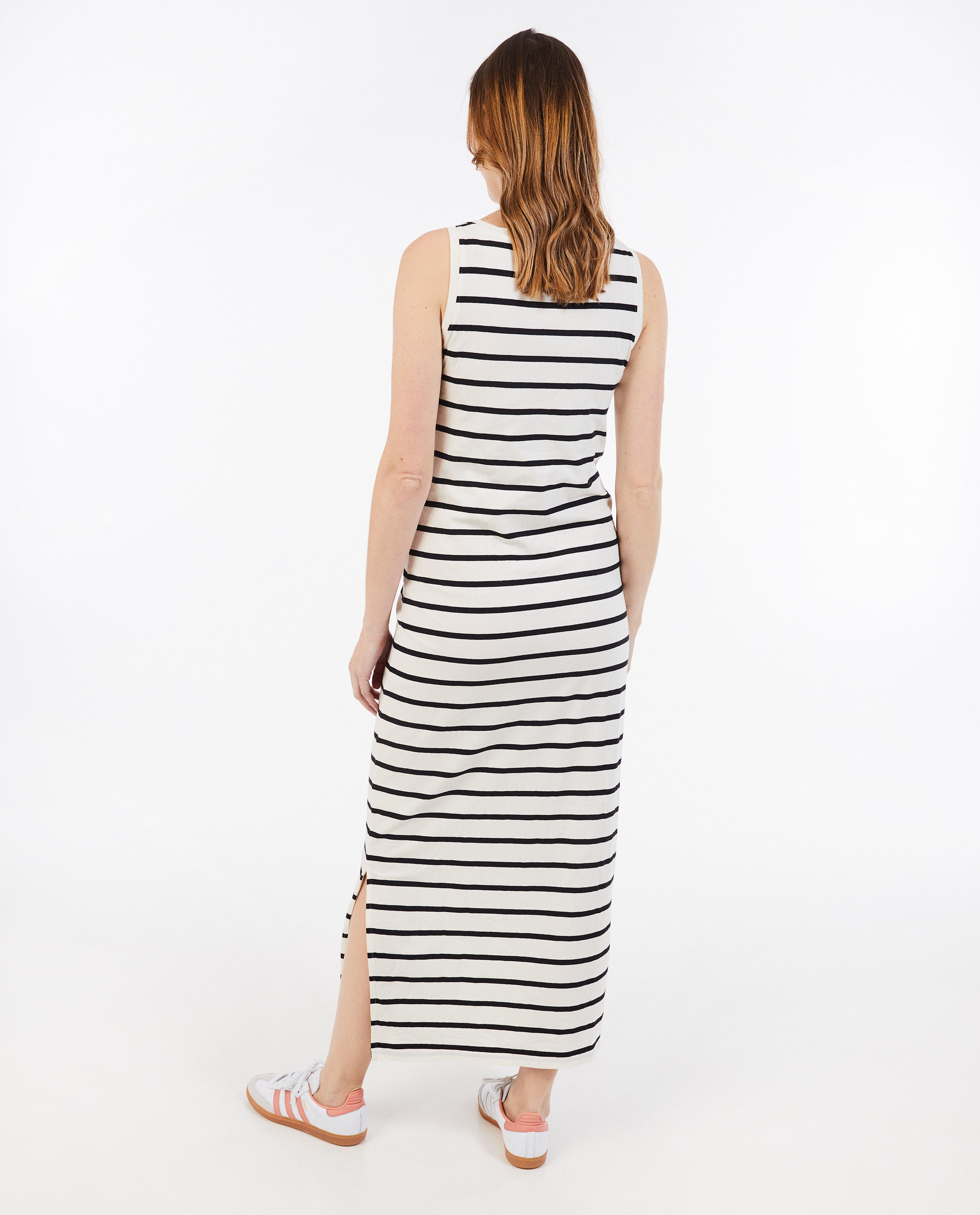 Robes - Robe de grossesse à rayures