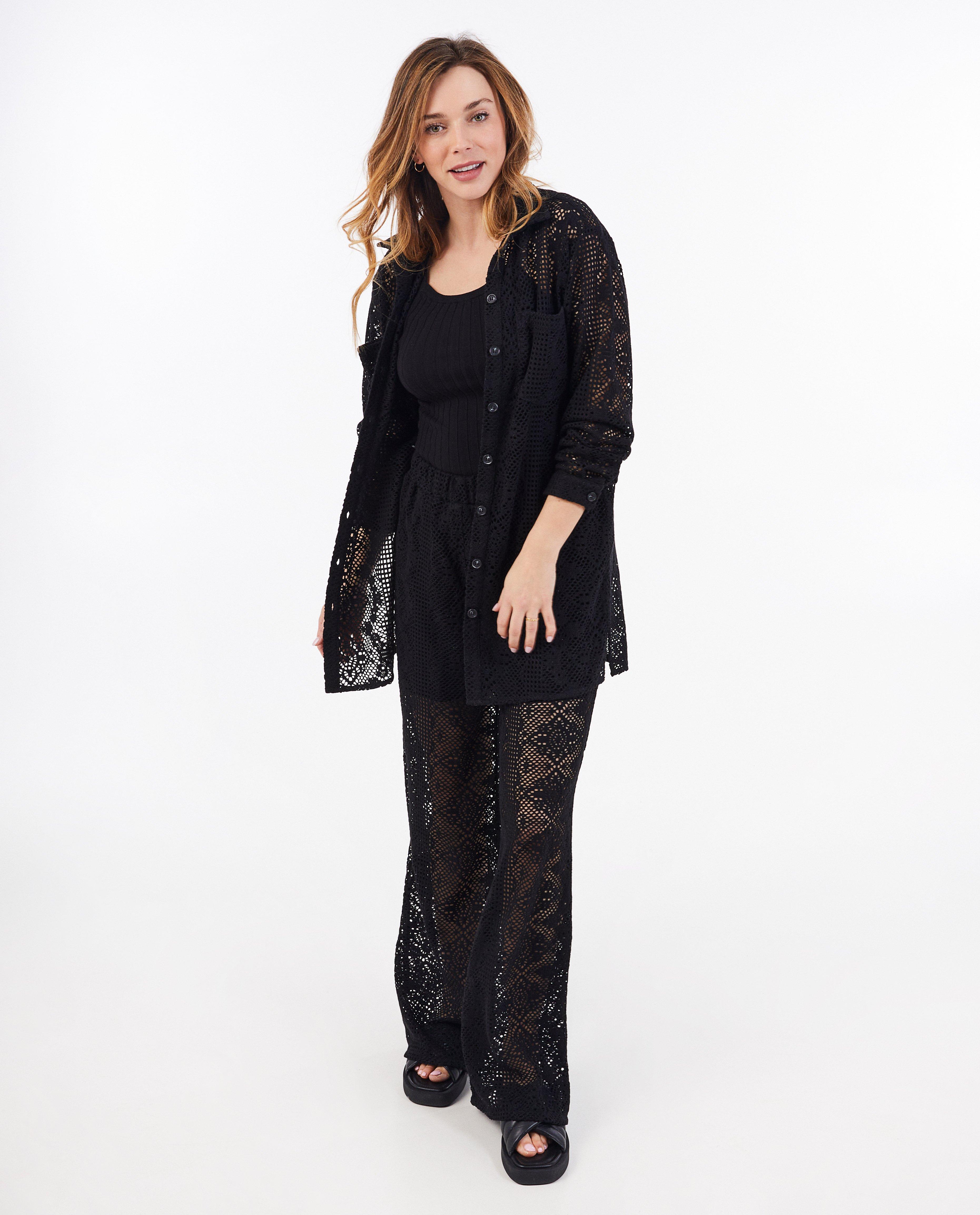 Broeken - Broek met crochet