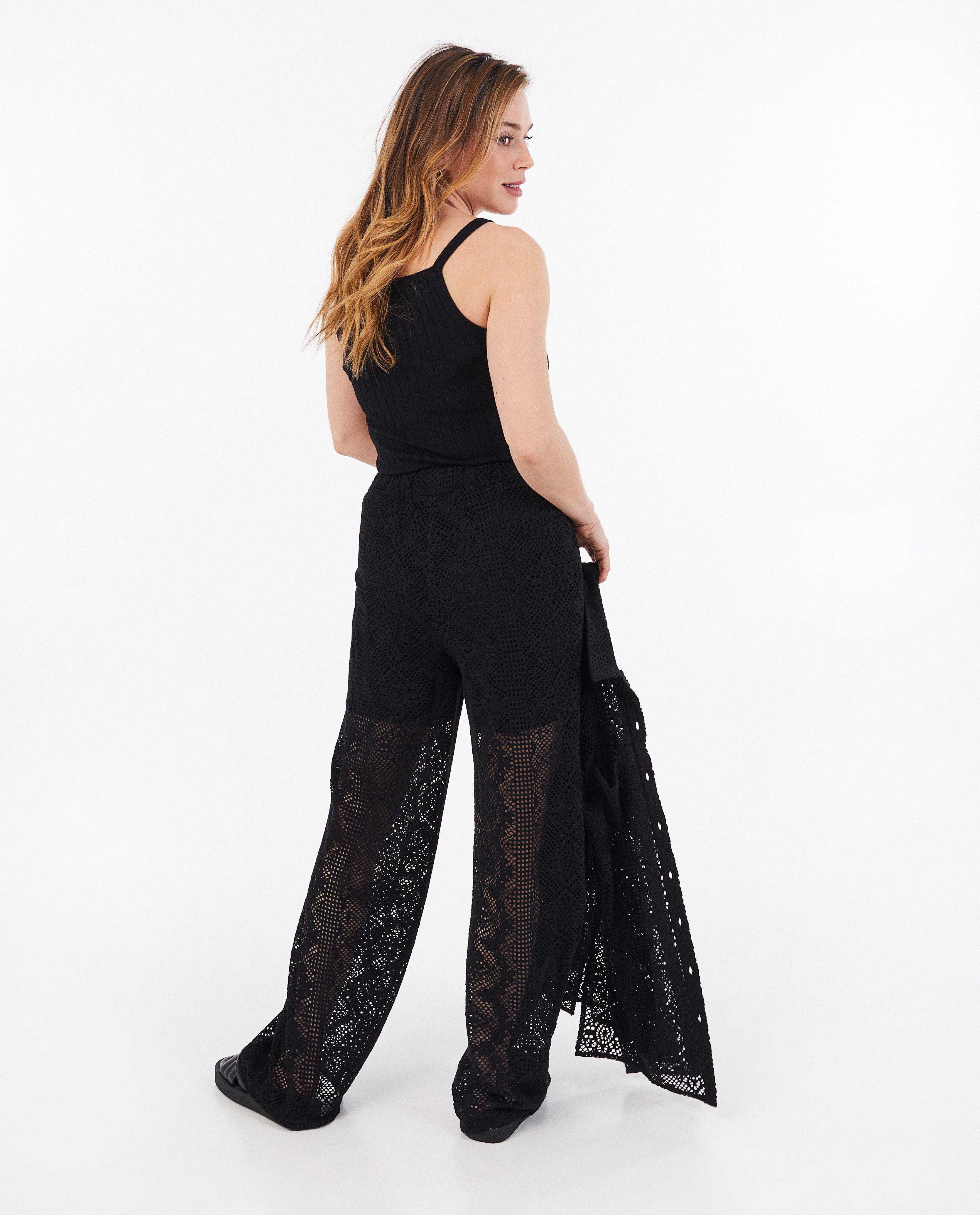 Broeken - Broek met crochet