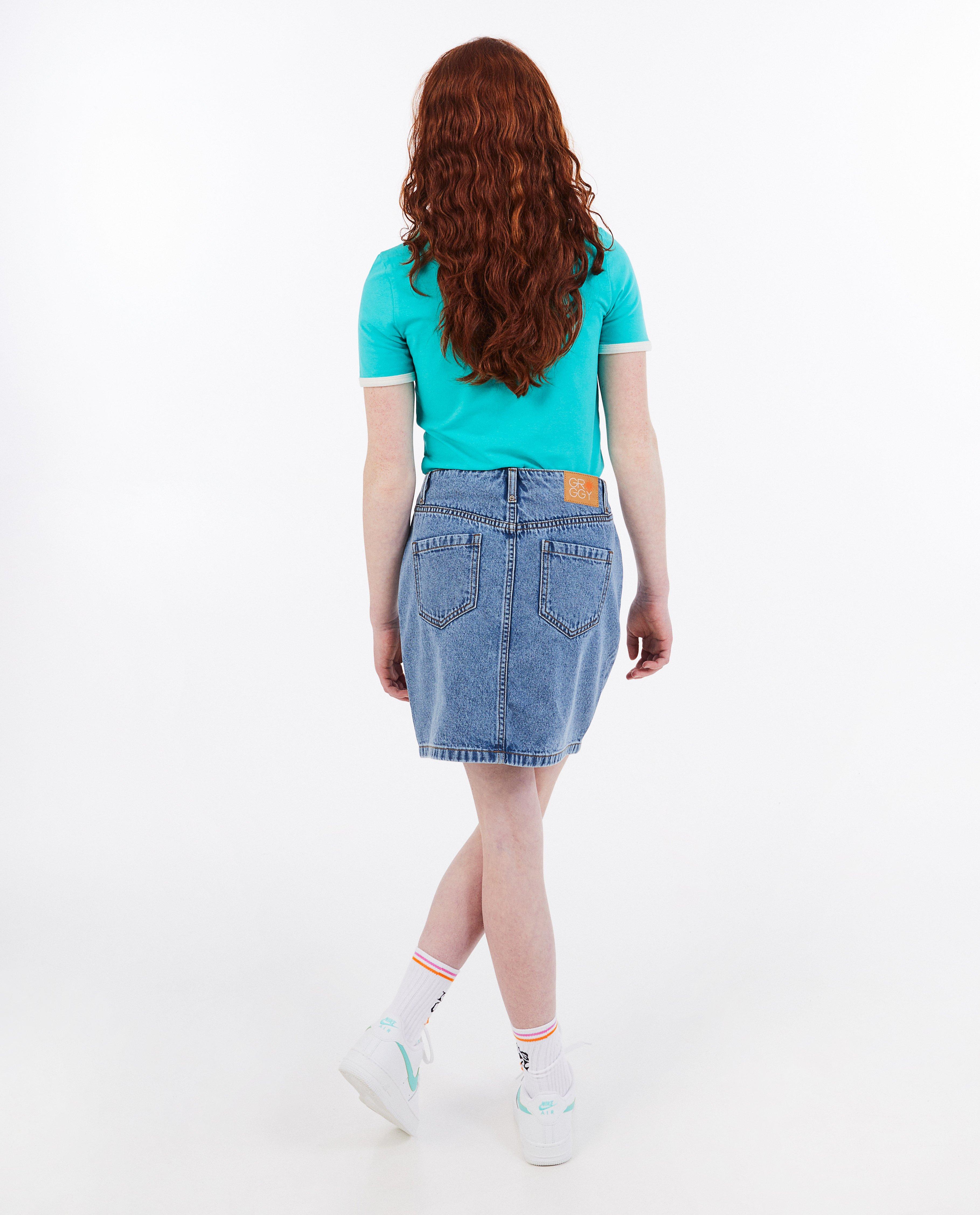 Rokken - Blauwe jeansrok