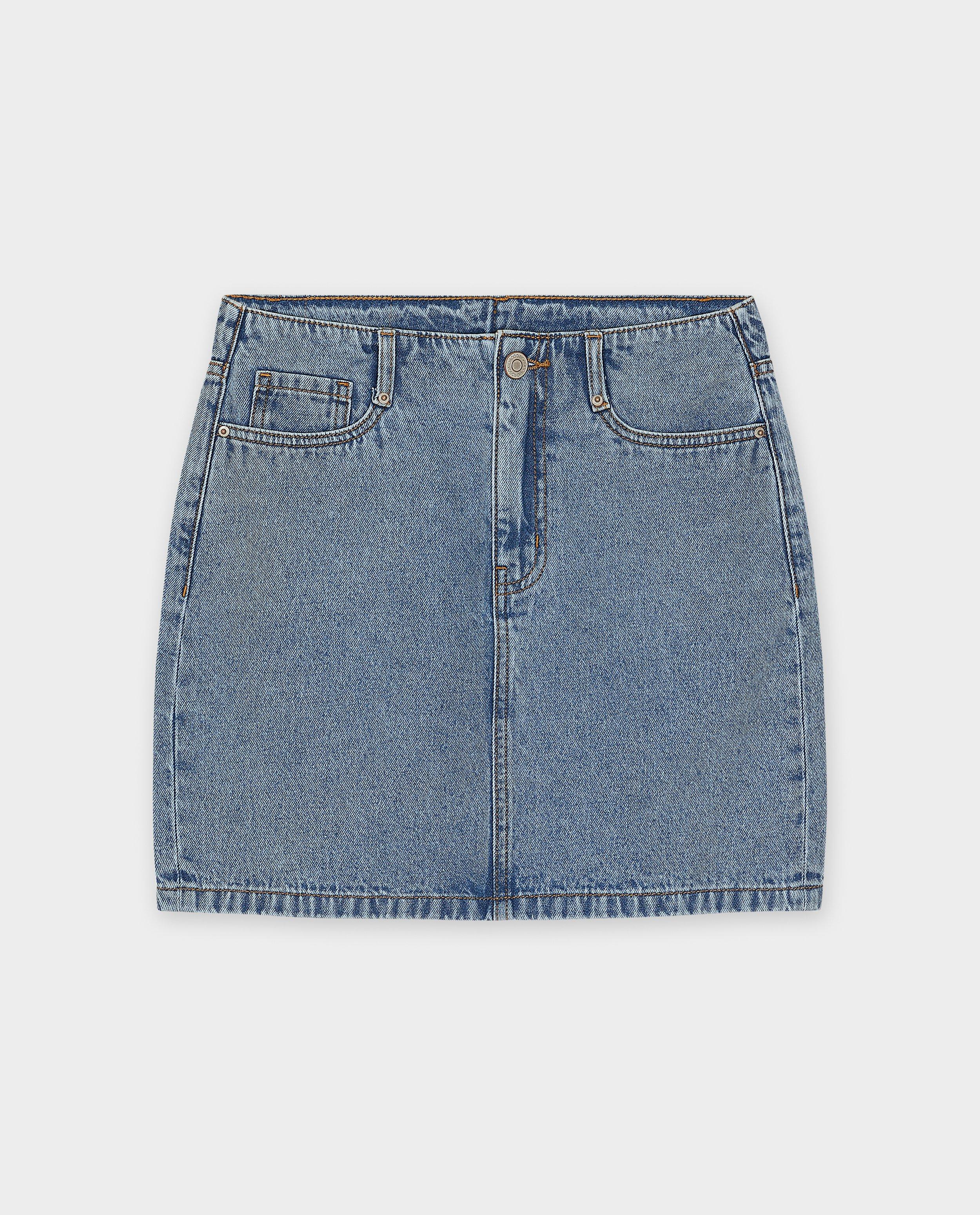 Rokken - Blauwe jeansrok