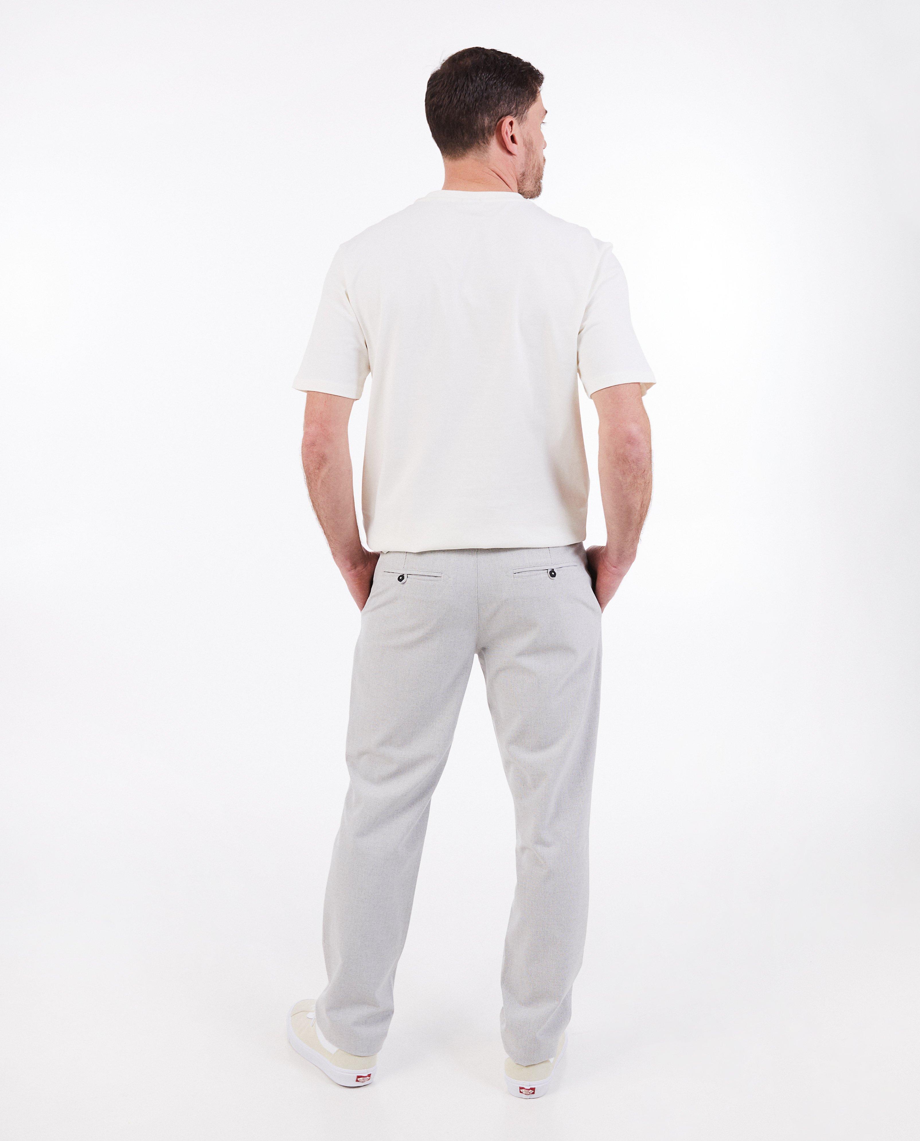 Broeken - Grijze broek, slim fit