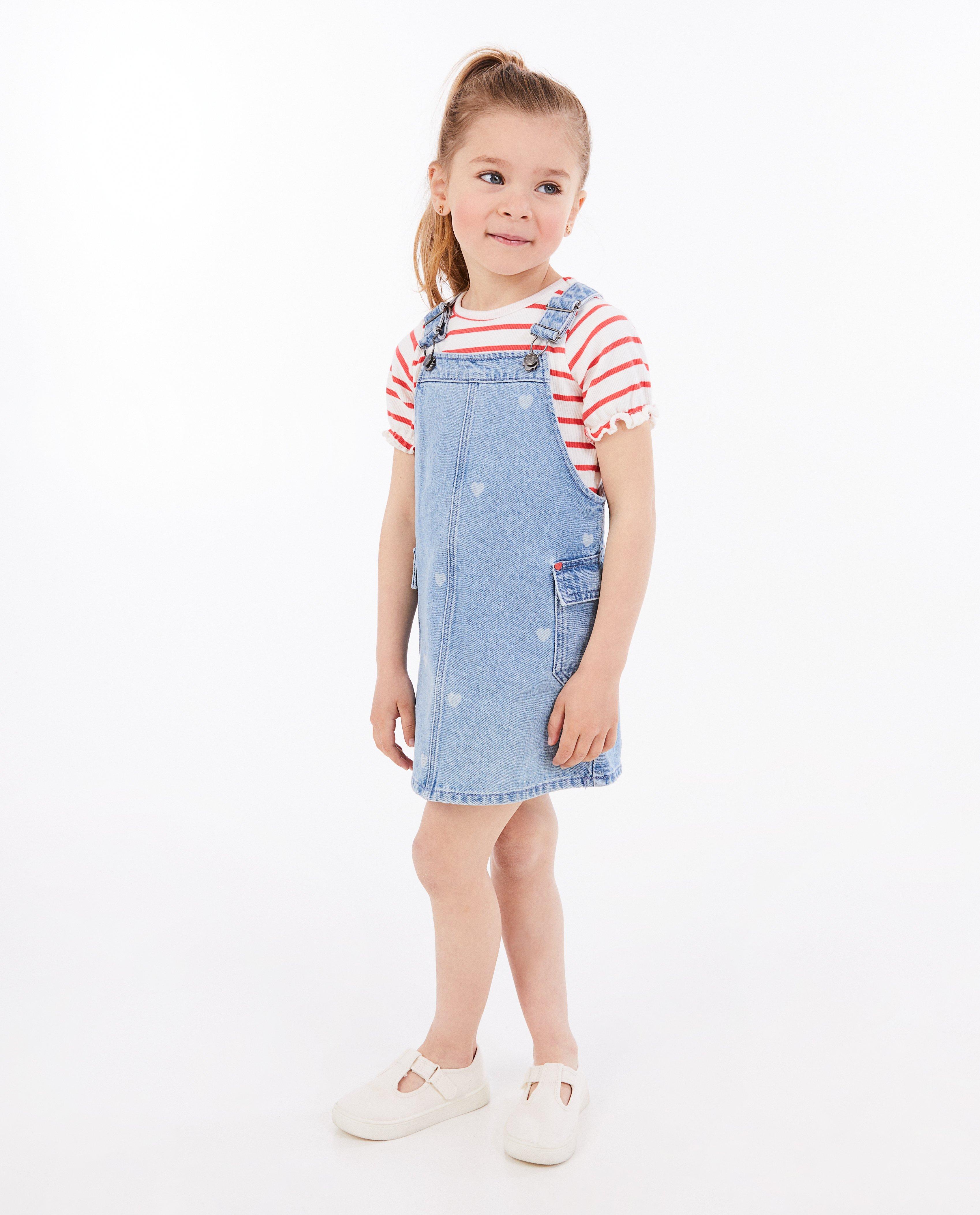 T-shirts - T-shirt met fijne rib De 3 Biggetjes