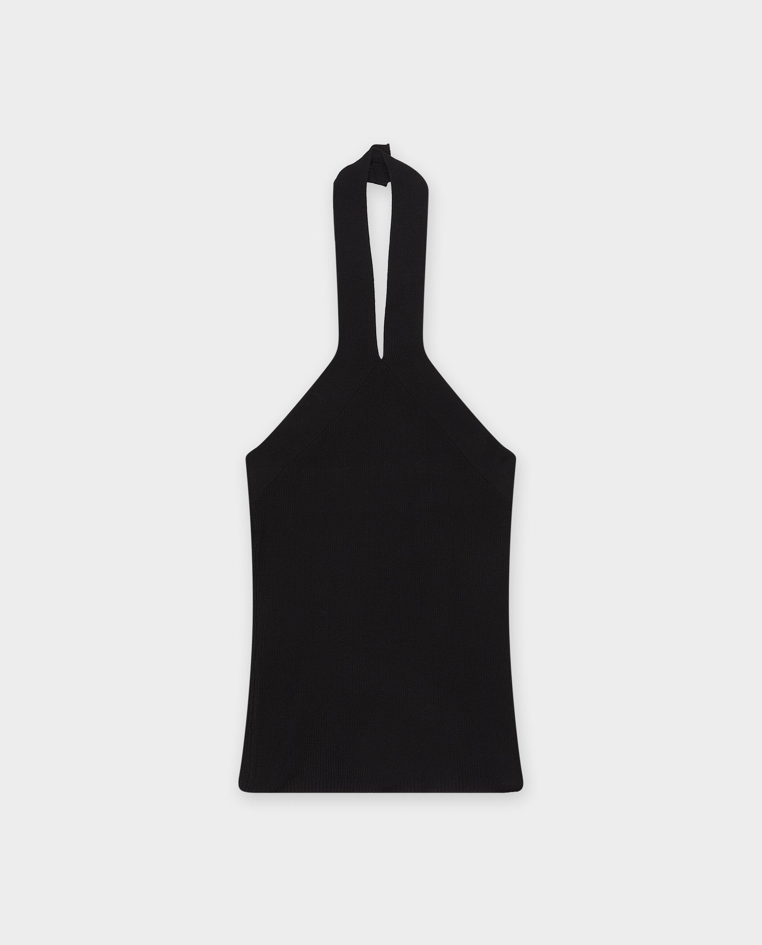 T-shirts - Gebreide top met fijne rib