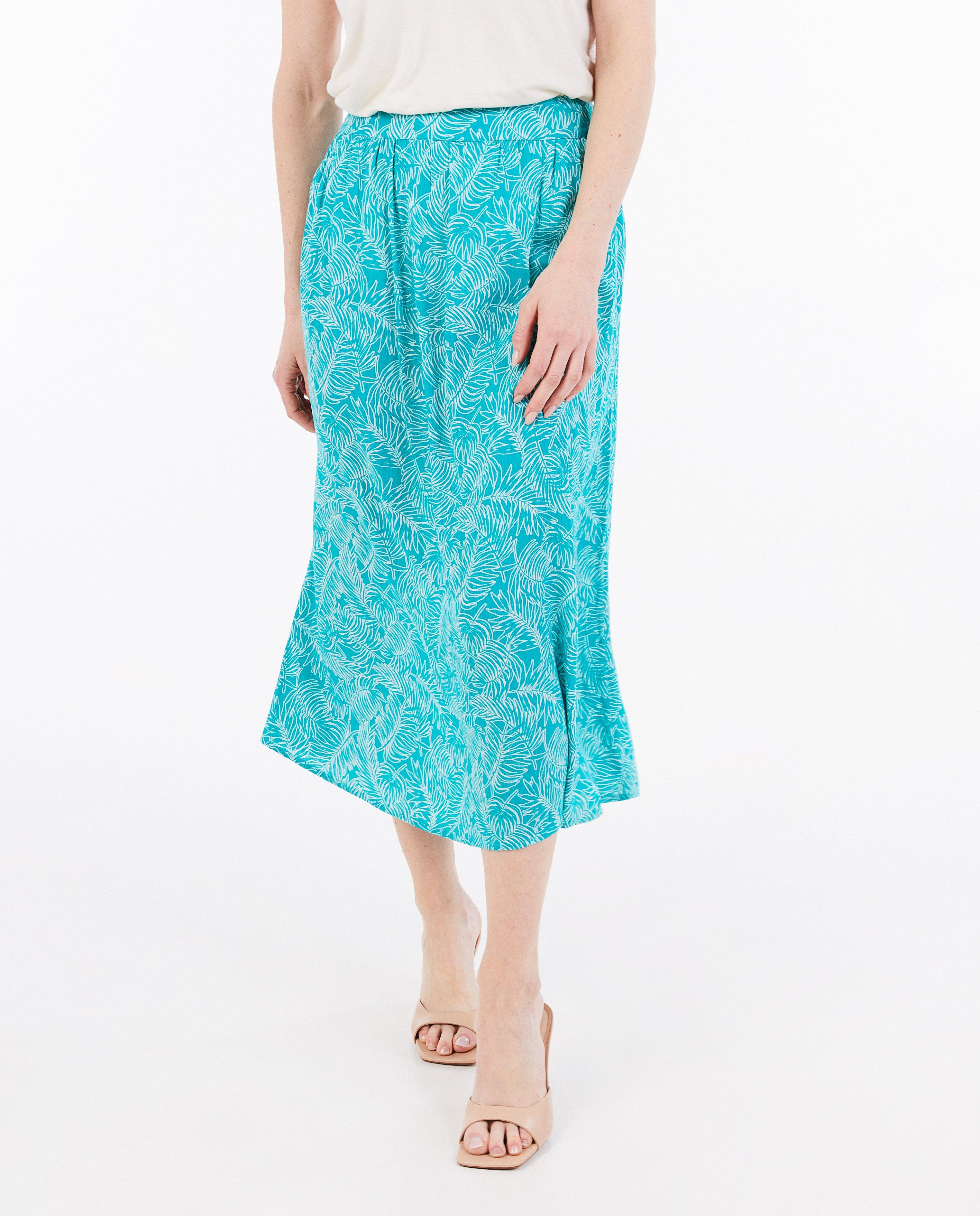 Rokken - Rok met plantenprint