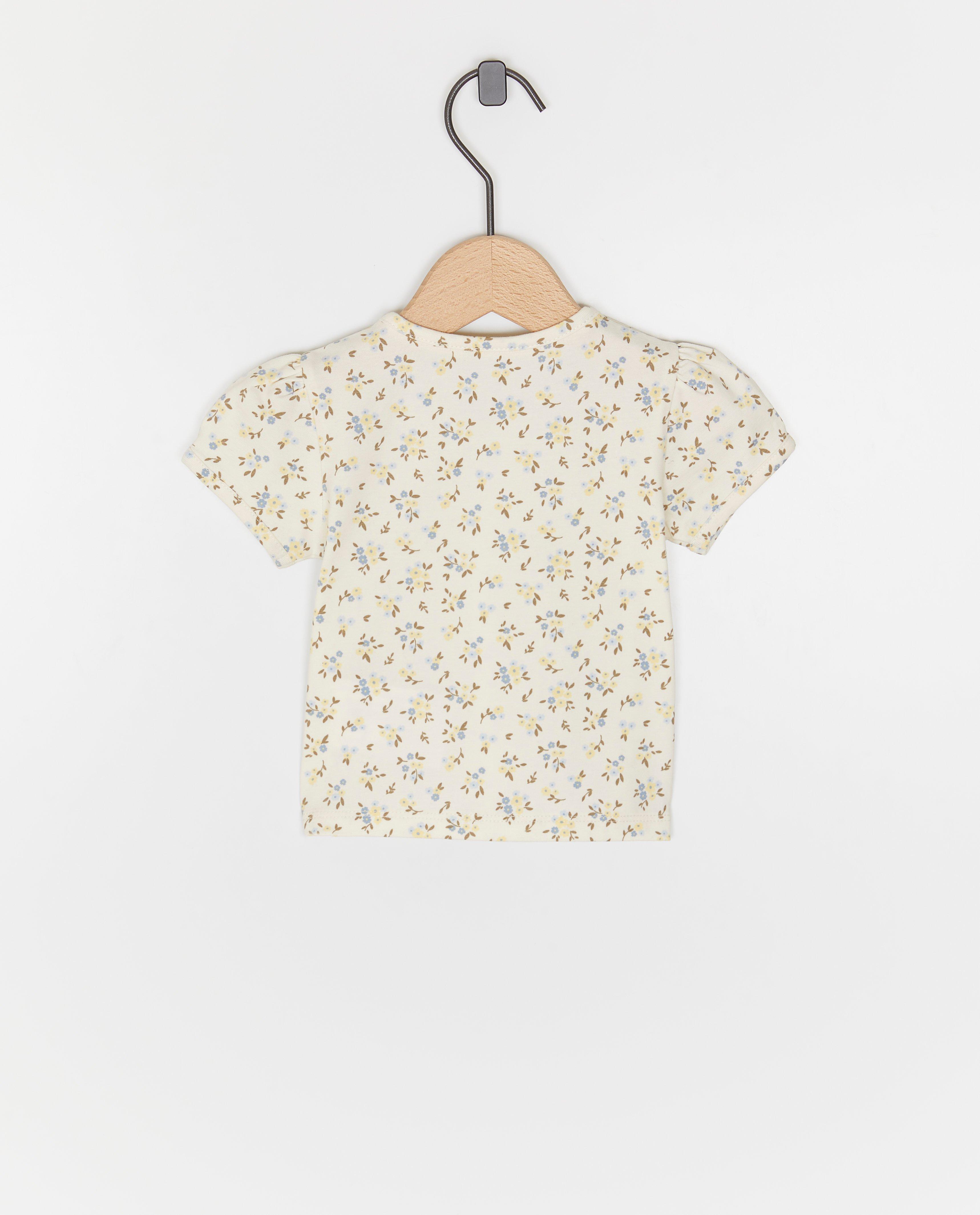 T-shirts - T-shirt met bloemenprint