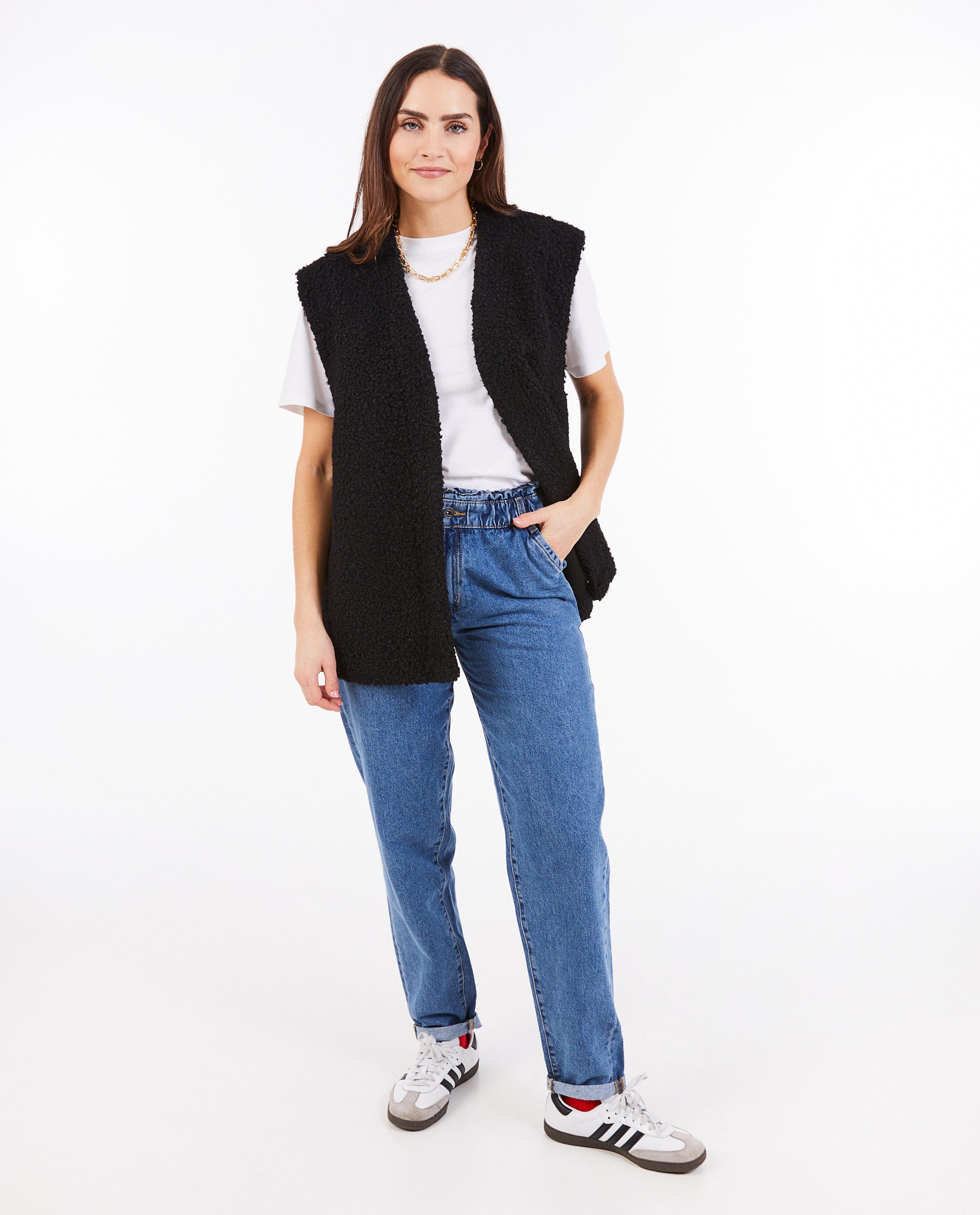 Blazers - Zwart teddy vest