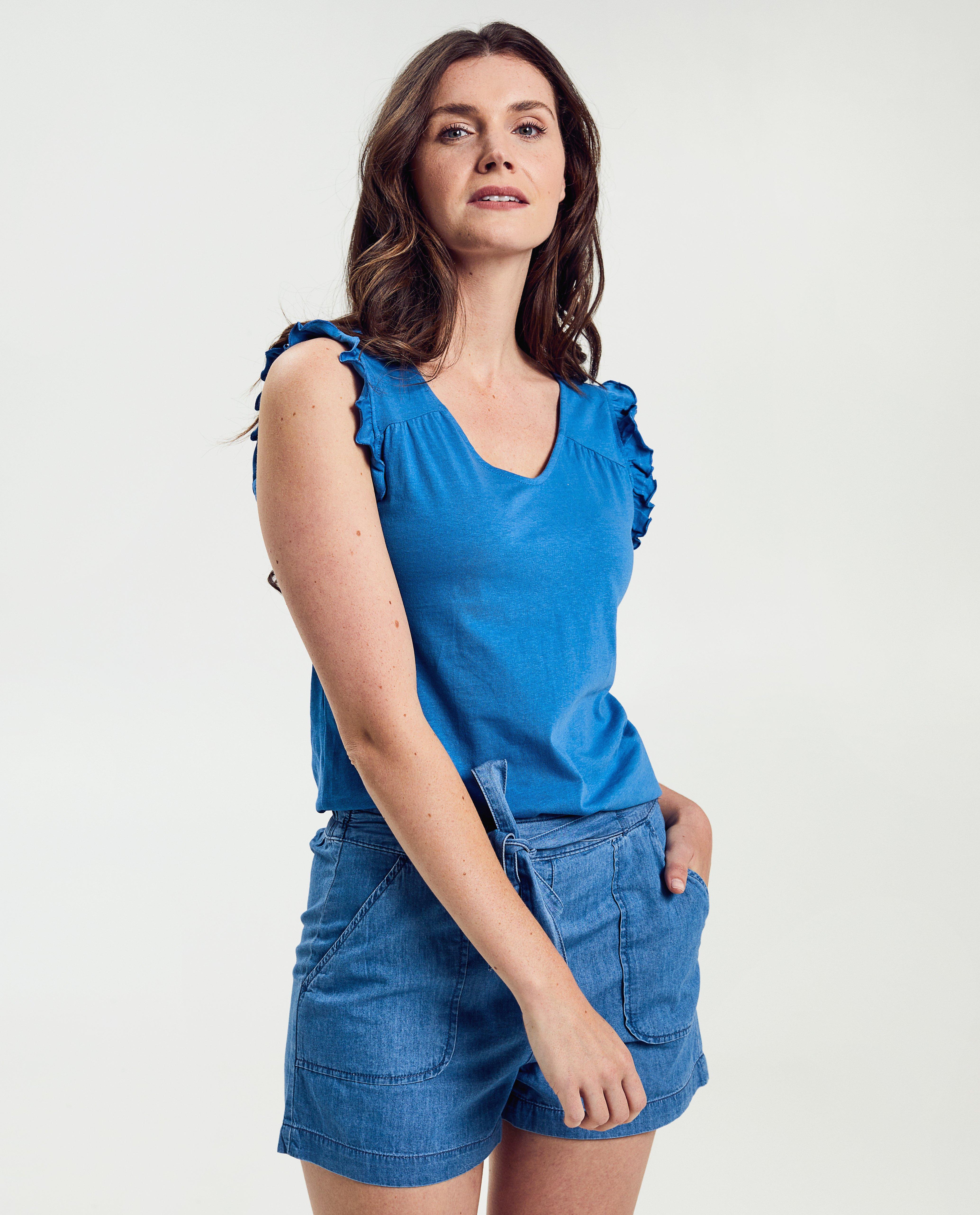 Top bleu - null - OVS