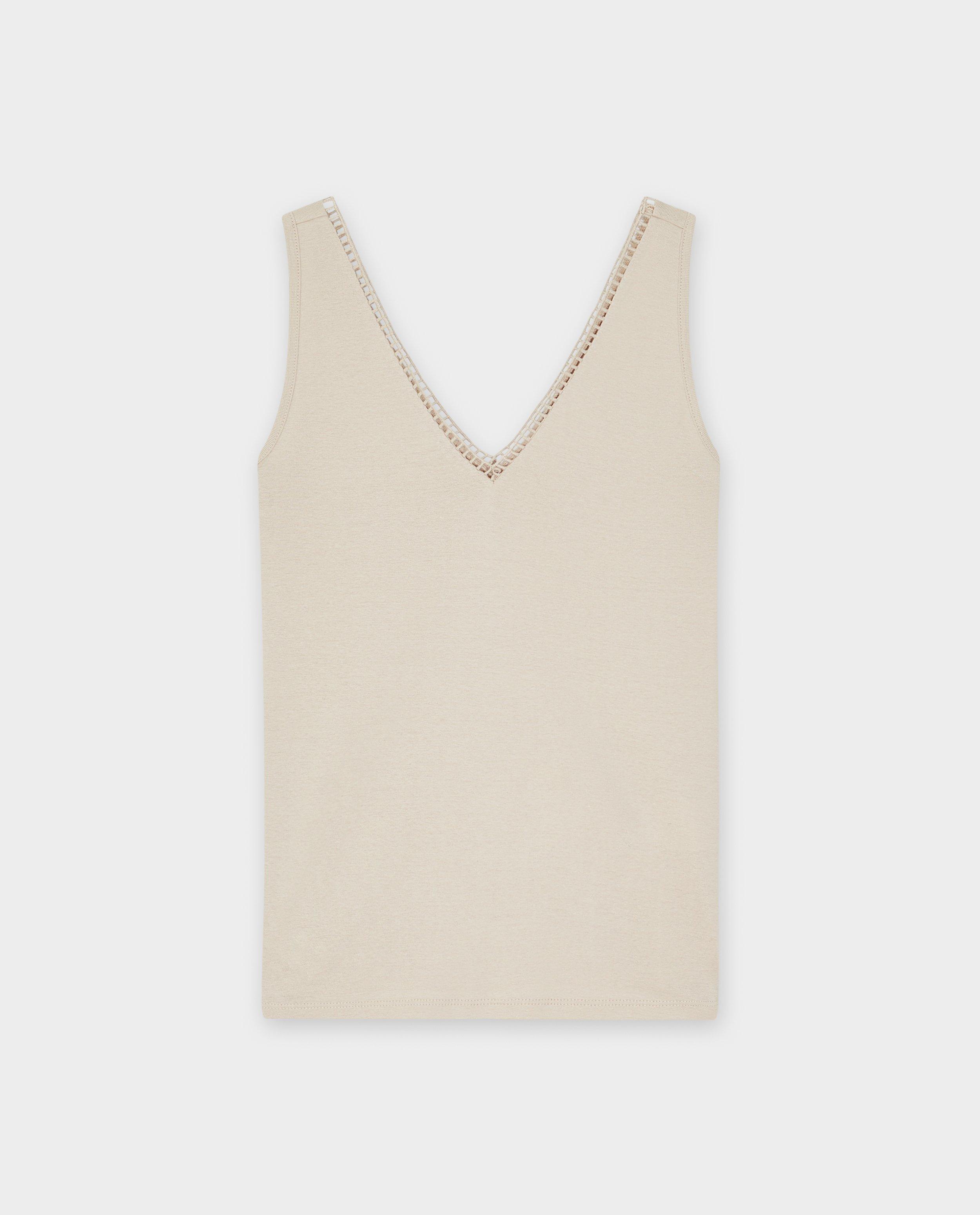T-shirts - Top jaune