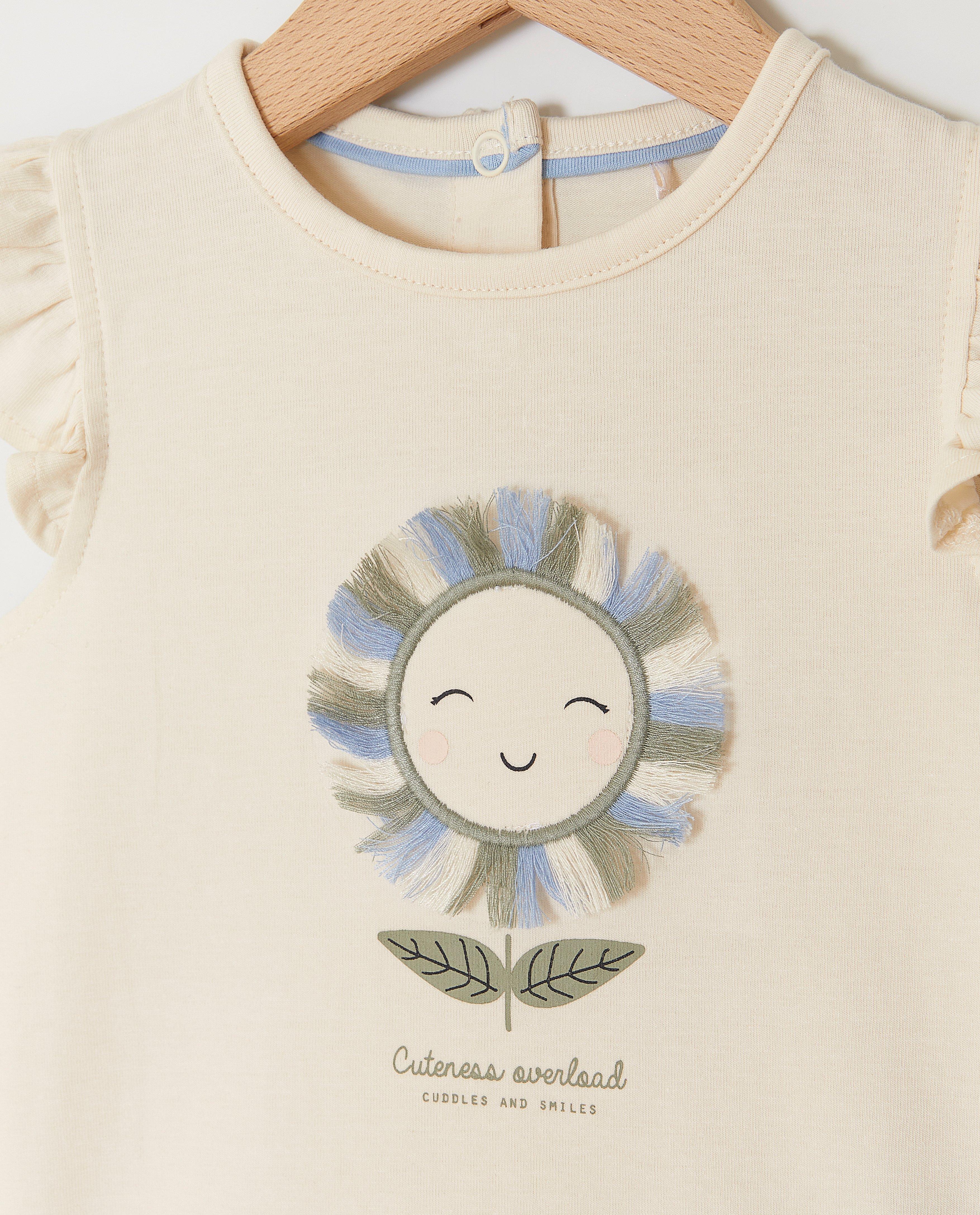 T-shirts - T-shirt met opschrift