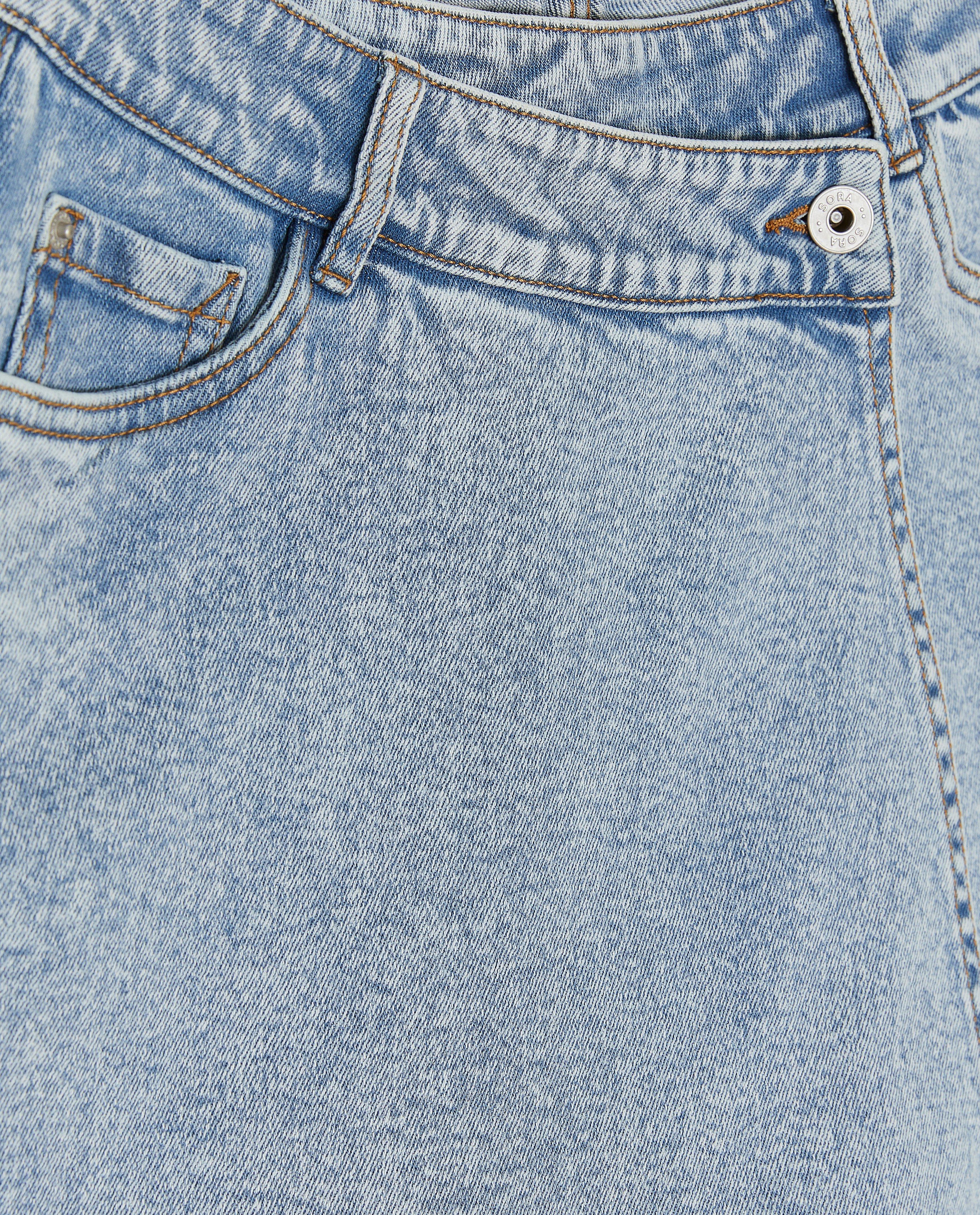 Shorten - Blauwe jeansskort