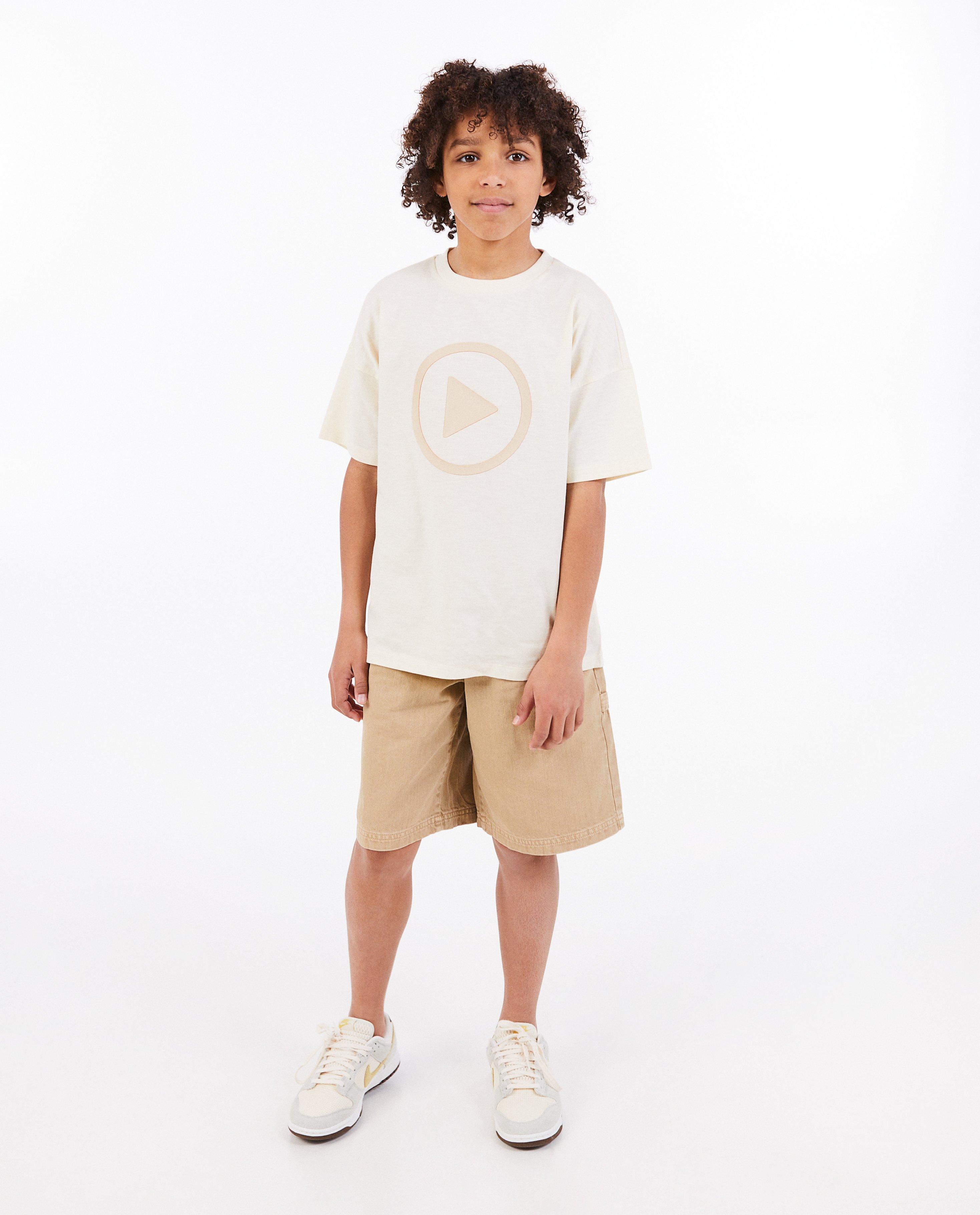 Bruine short - null - Dylan Haegens