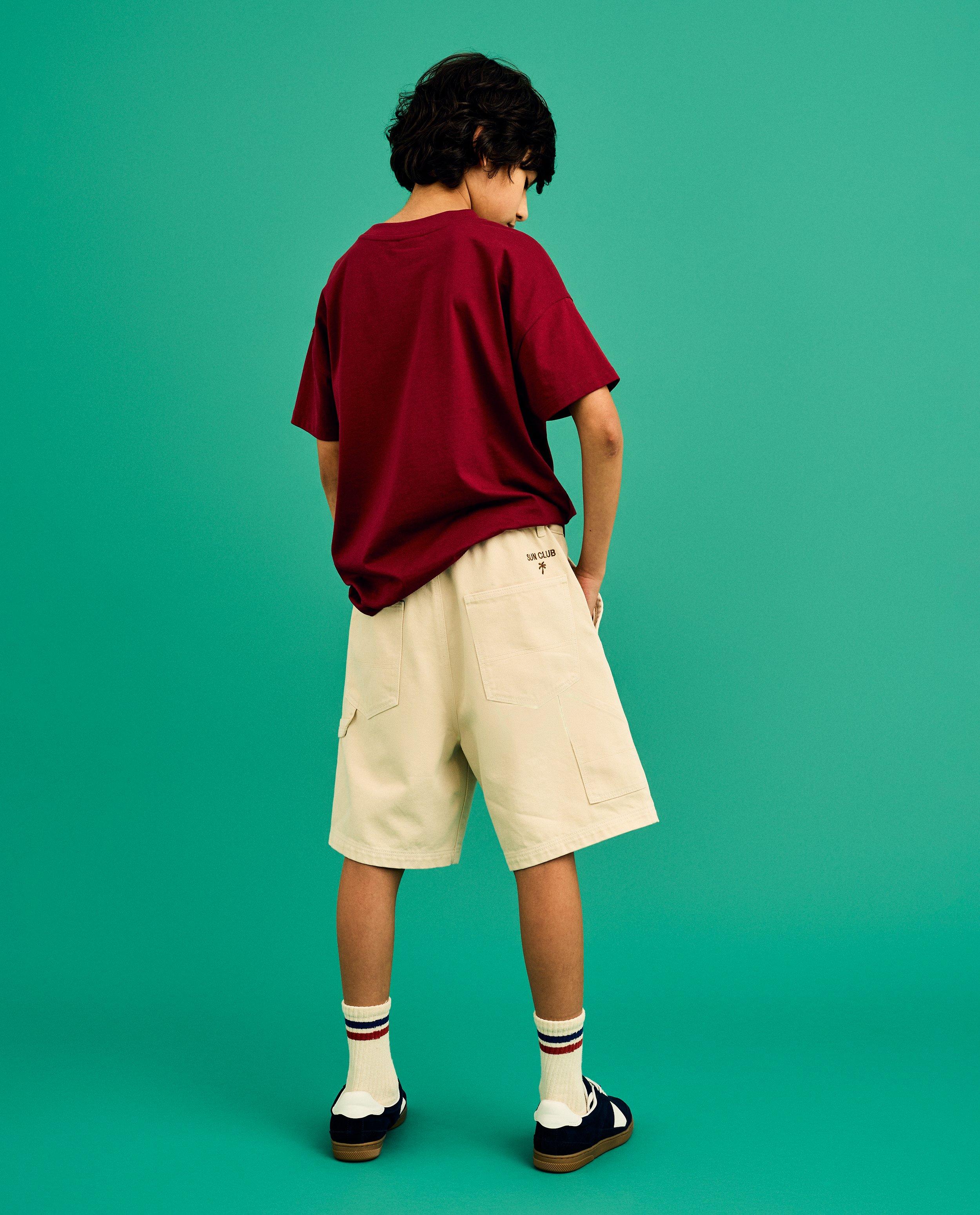 Beige short, baggy fit - null - CKS