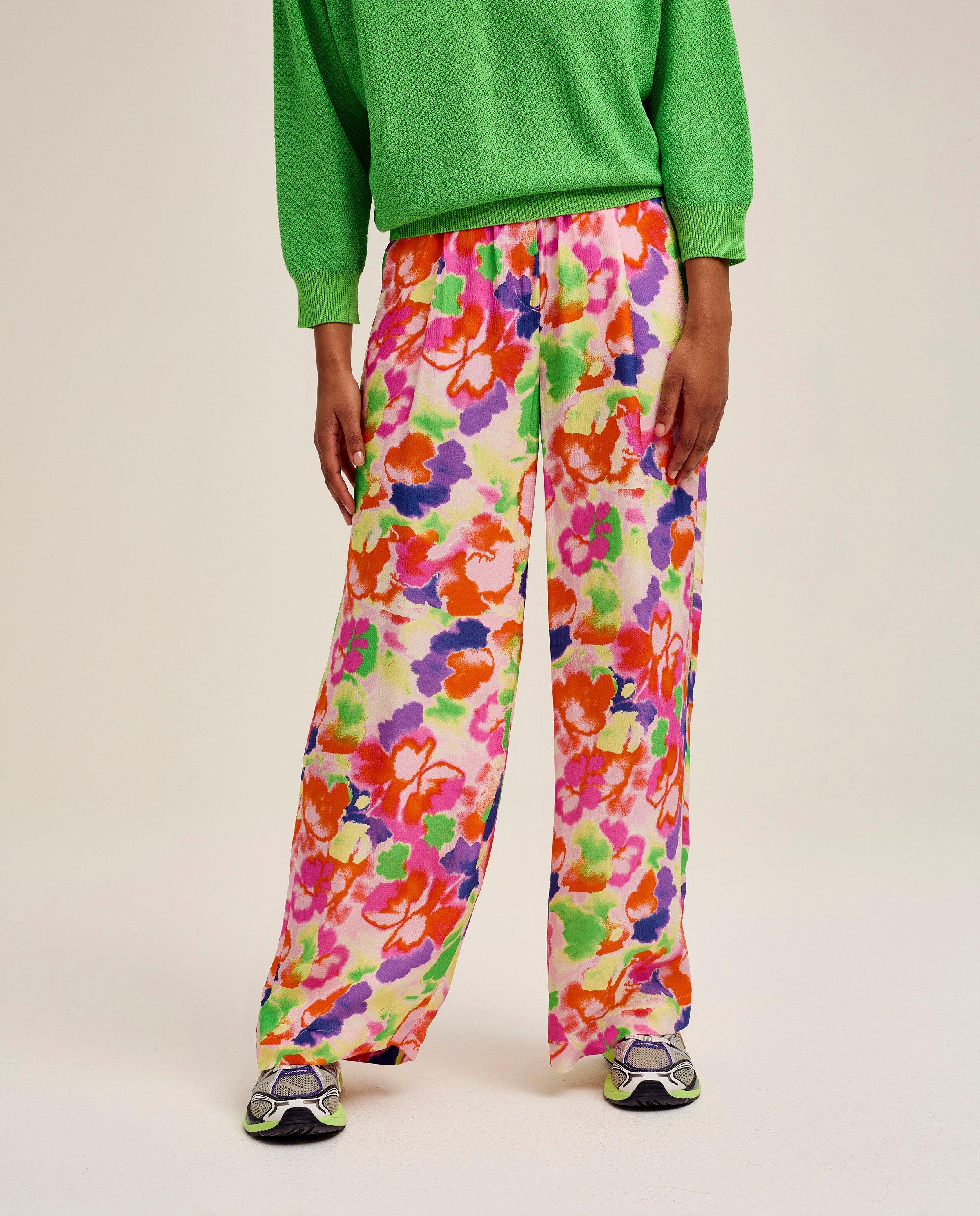 Pantalon fleuri coupe ample CKS Femmes JBC Belgique Belgique