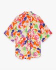 Hemden - Blouse met abstracte bloemenprint