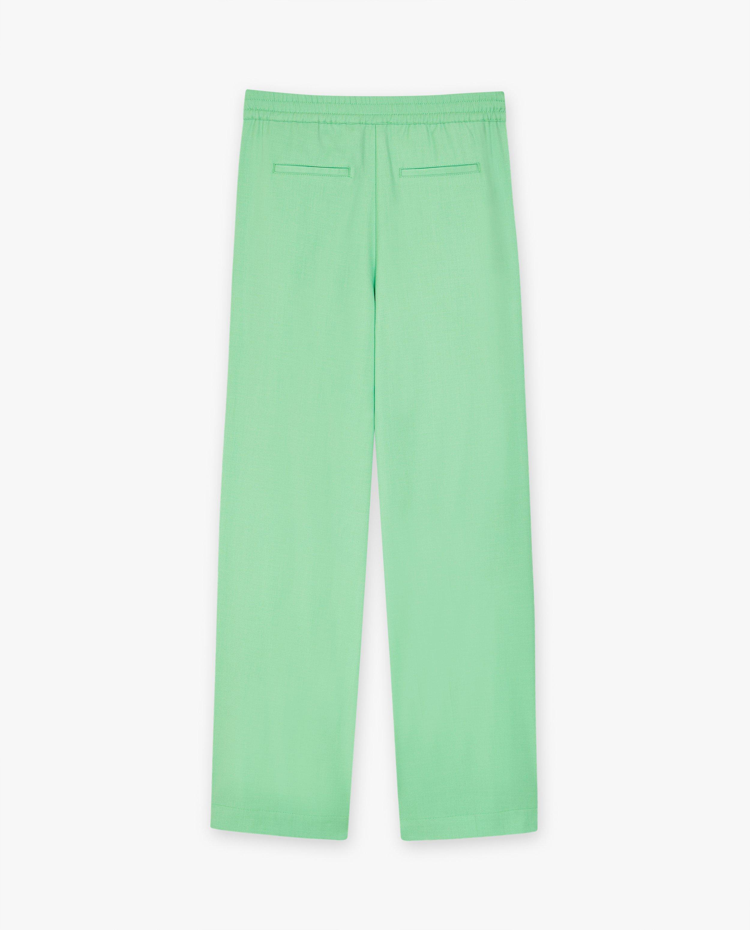 Pantalons - Pantalon vert pâle, coupe ample