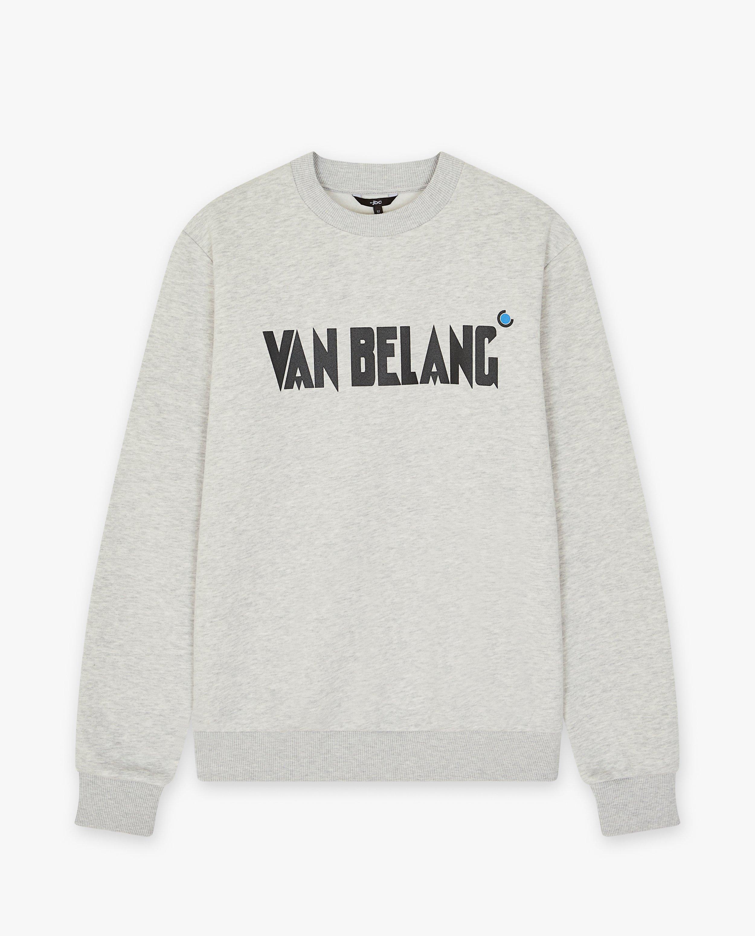 Grijze sweater HBVL, heren - null - JBC