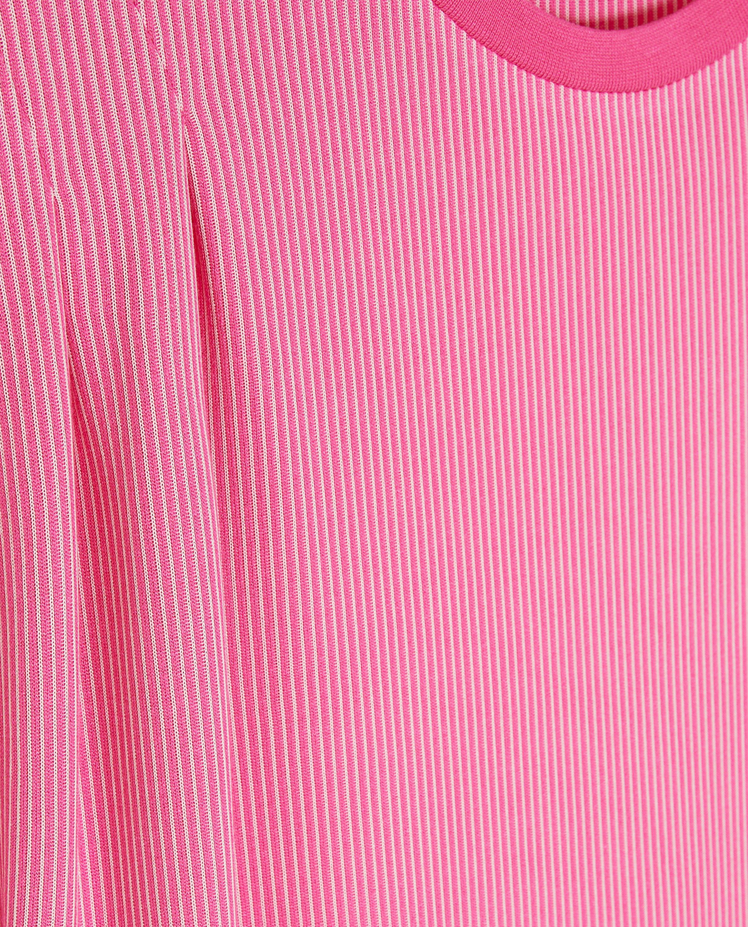 Kleedjes - Roze jurk met strepen
