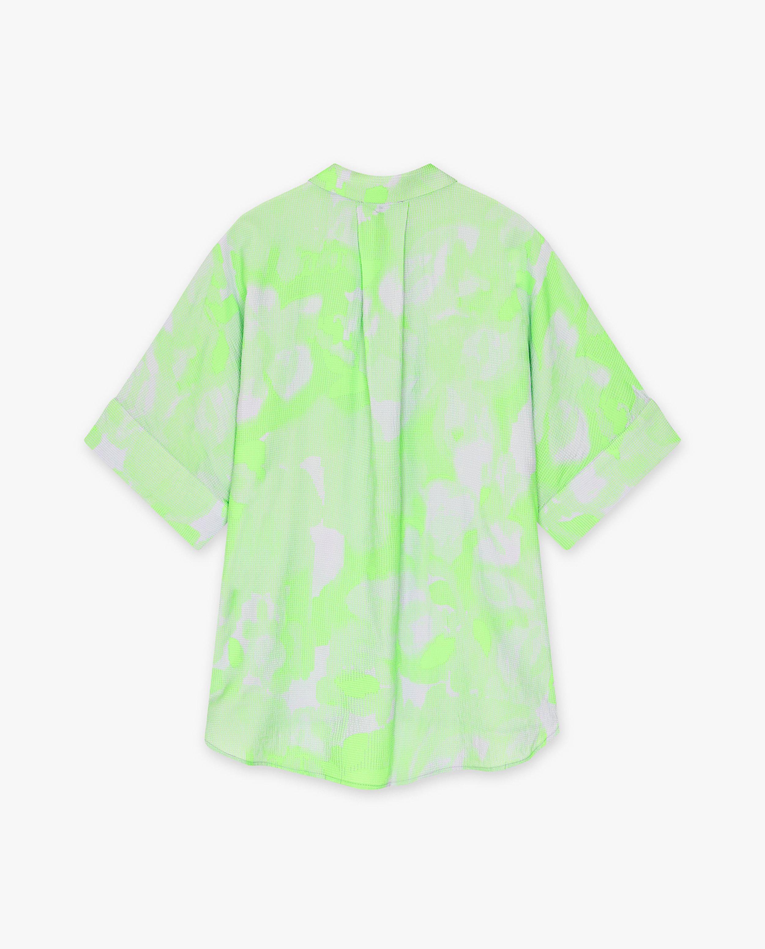 Blouse met bloemenprint - Product Detail - felgroen - afbeelding nummer 5